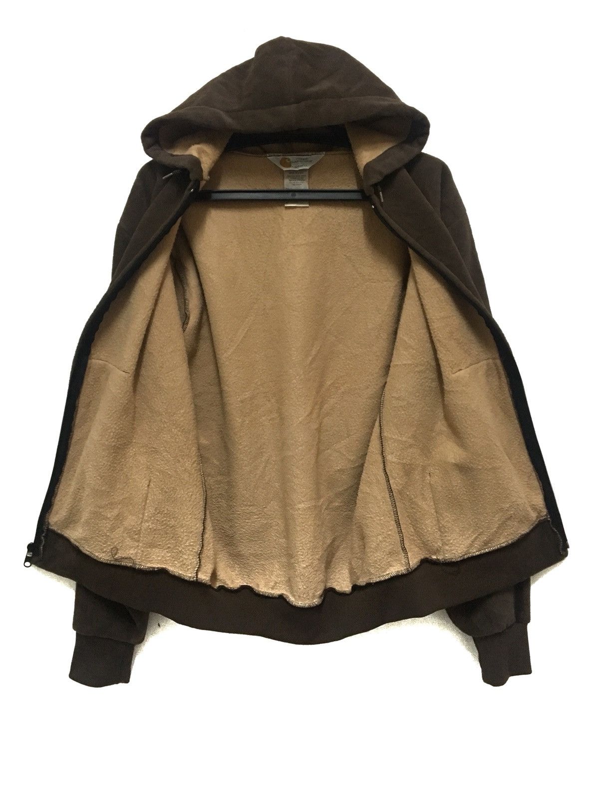 Carhartt Carhartt Men’s Jacket Hooded Brown Corduroy Size US M / EU 48-50 / 2 - 6 Thumbnail
