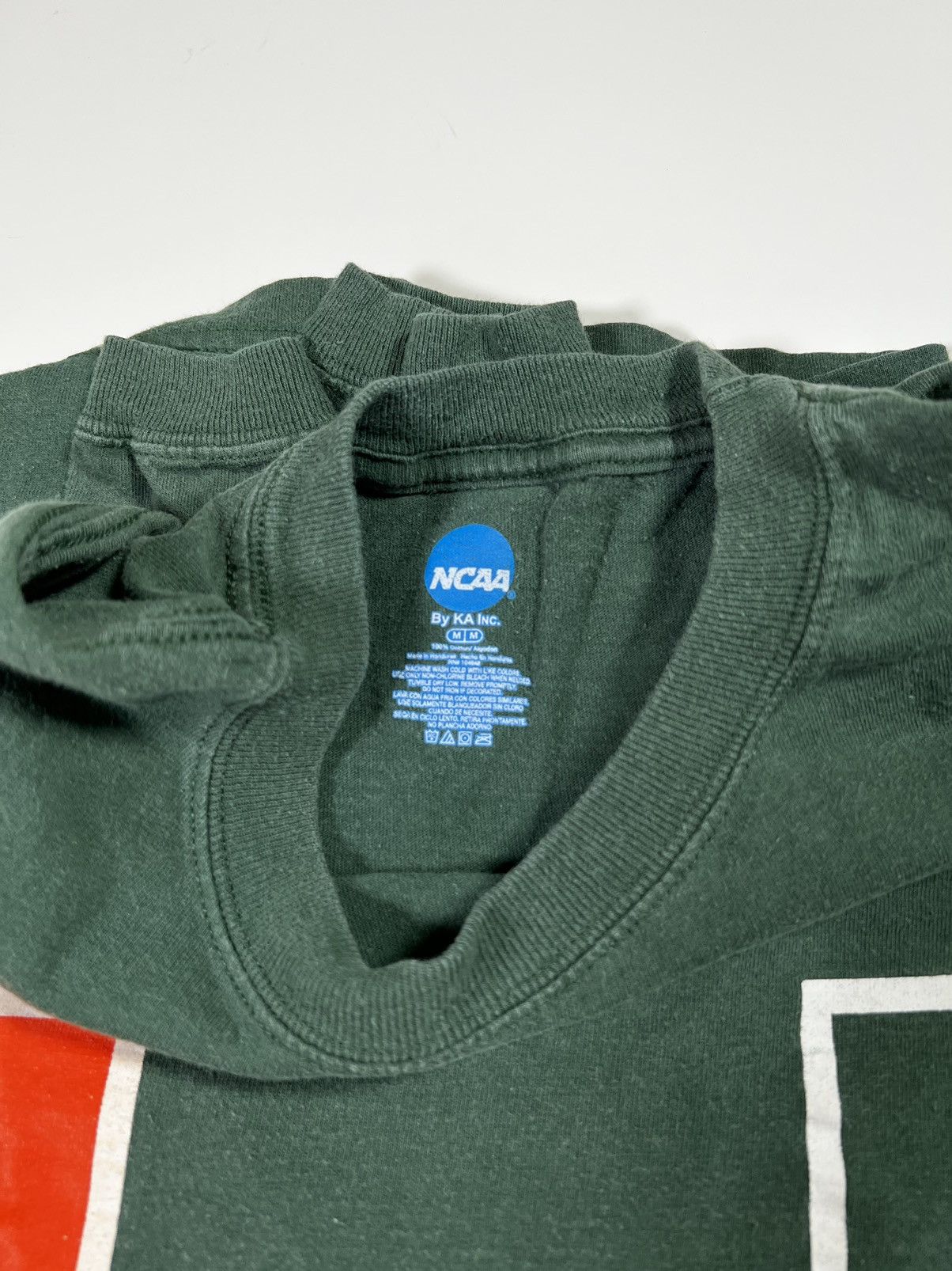 NCAA Miami Hurricanes NCCA Football Long Sleeve Shirt Size US M / EU 48-50 / 2 - 4 Thumbnail