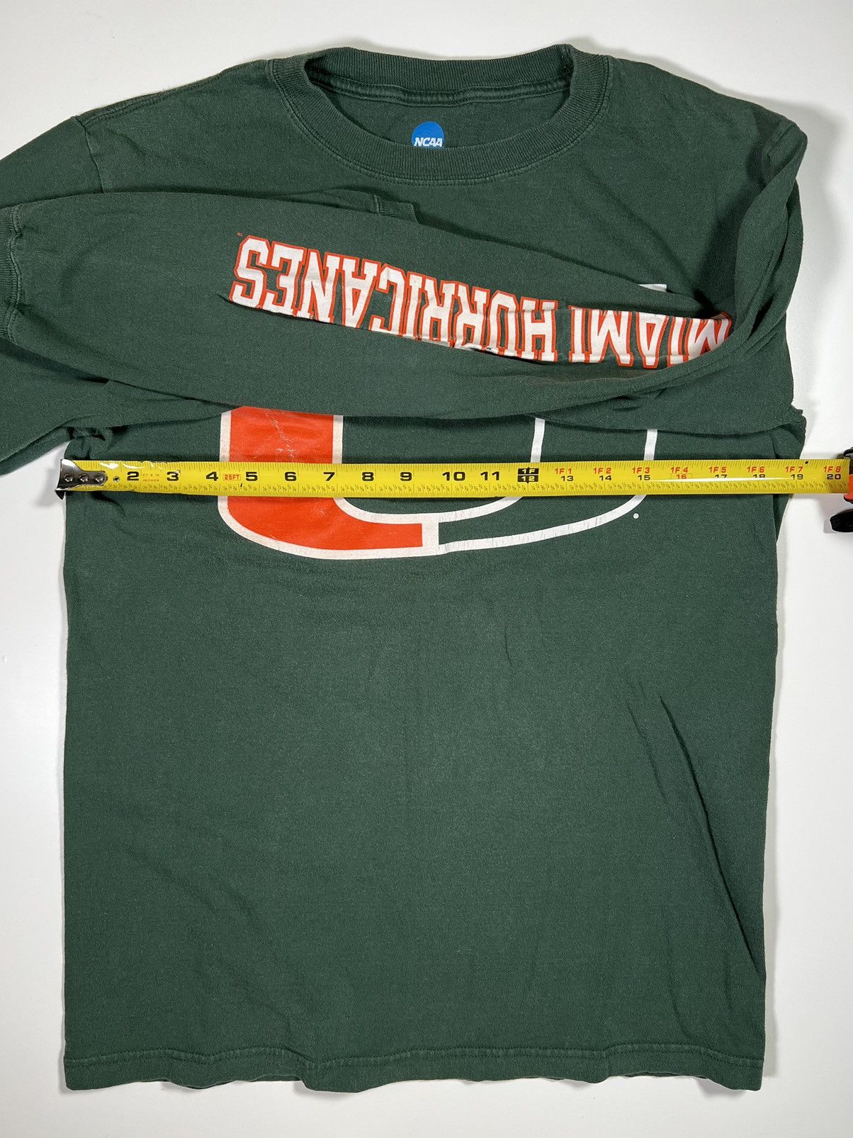 NCAA Miami Hurricanes NCCA Football Long Sleeve Shirt Size US M / EU 48-50 / 2 - 5 Thumbnail
