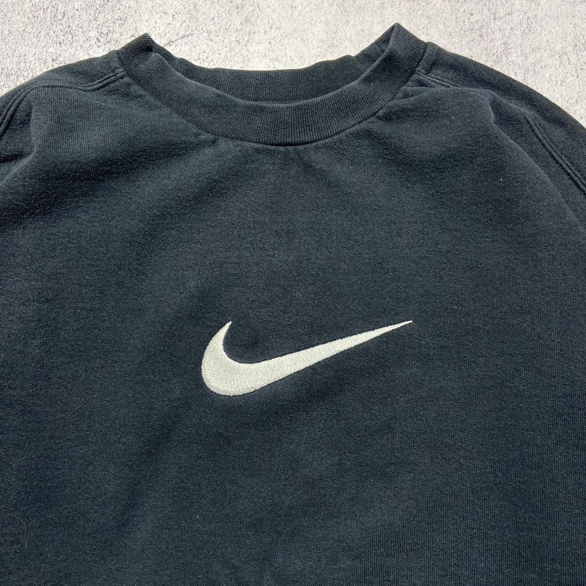 Vintage 90s Nike Center Swoosh Logo Sweatshirt