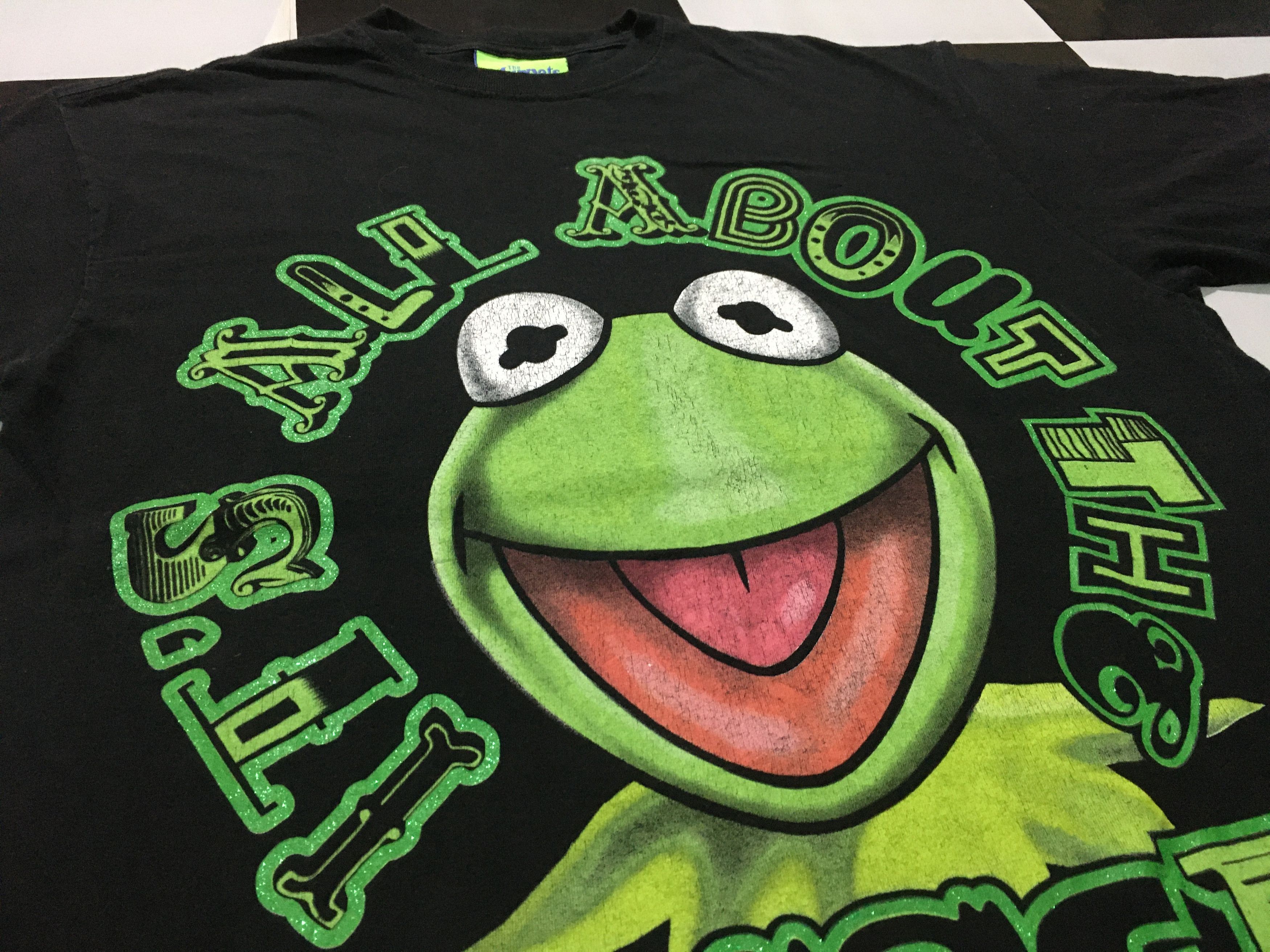 Vintage Kermit Shirt It's All About The Green