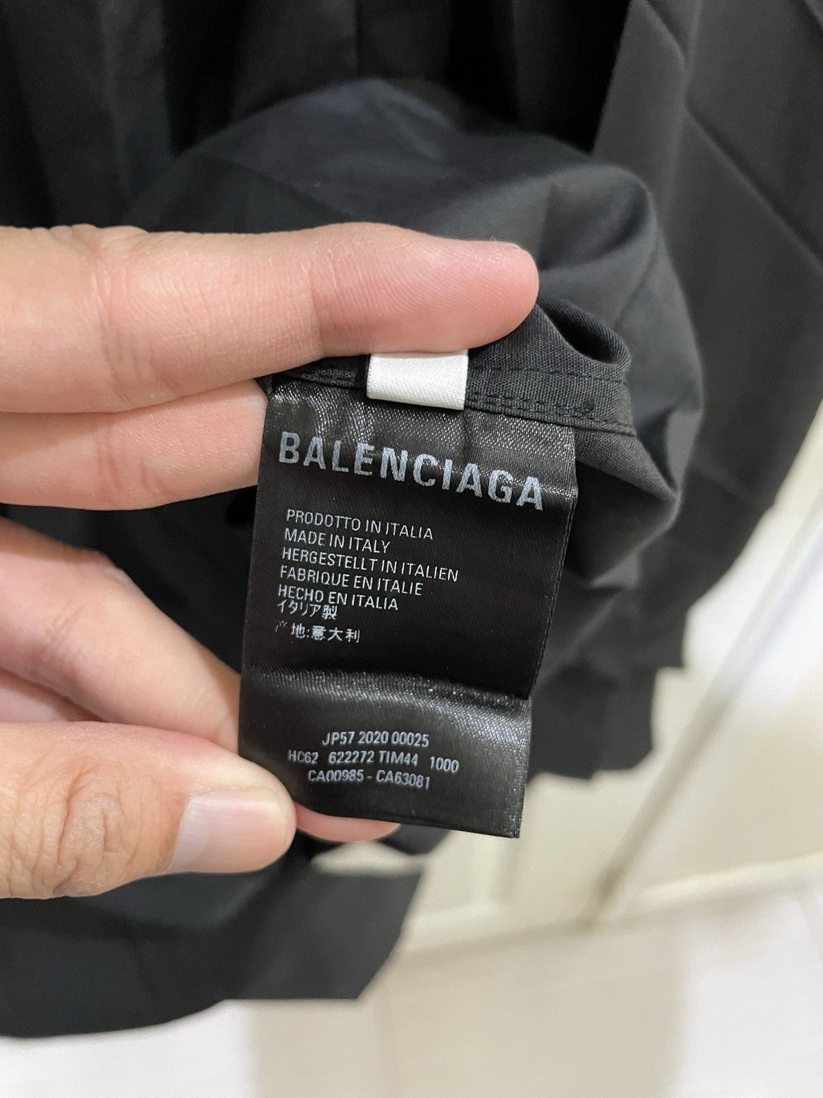 Balenciaga Balenciaga Summer 20 Pleated Button Up Size US M / EU 48-50 / 2 - 8 Thumbnail