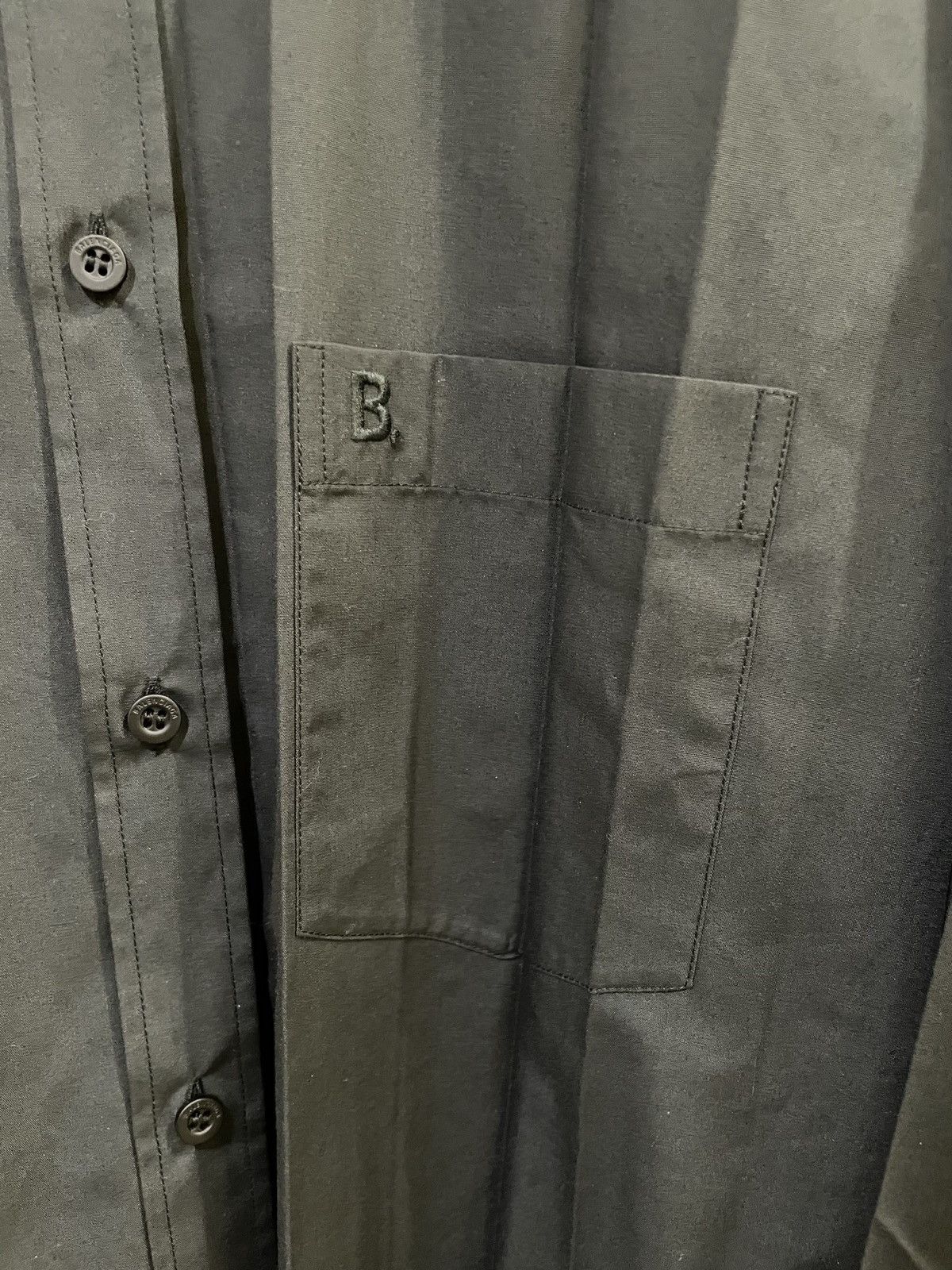 Balenciaga Balenciaga Summer 20 Pleated Button Up Size US M / EU 48-50 / 2 - 4 Thumbnail