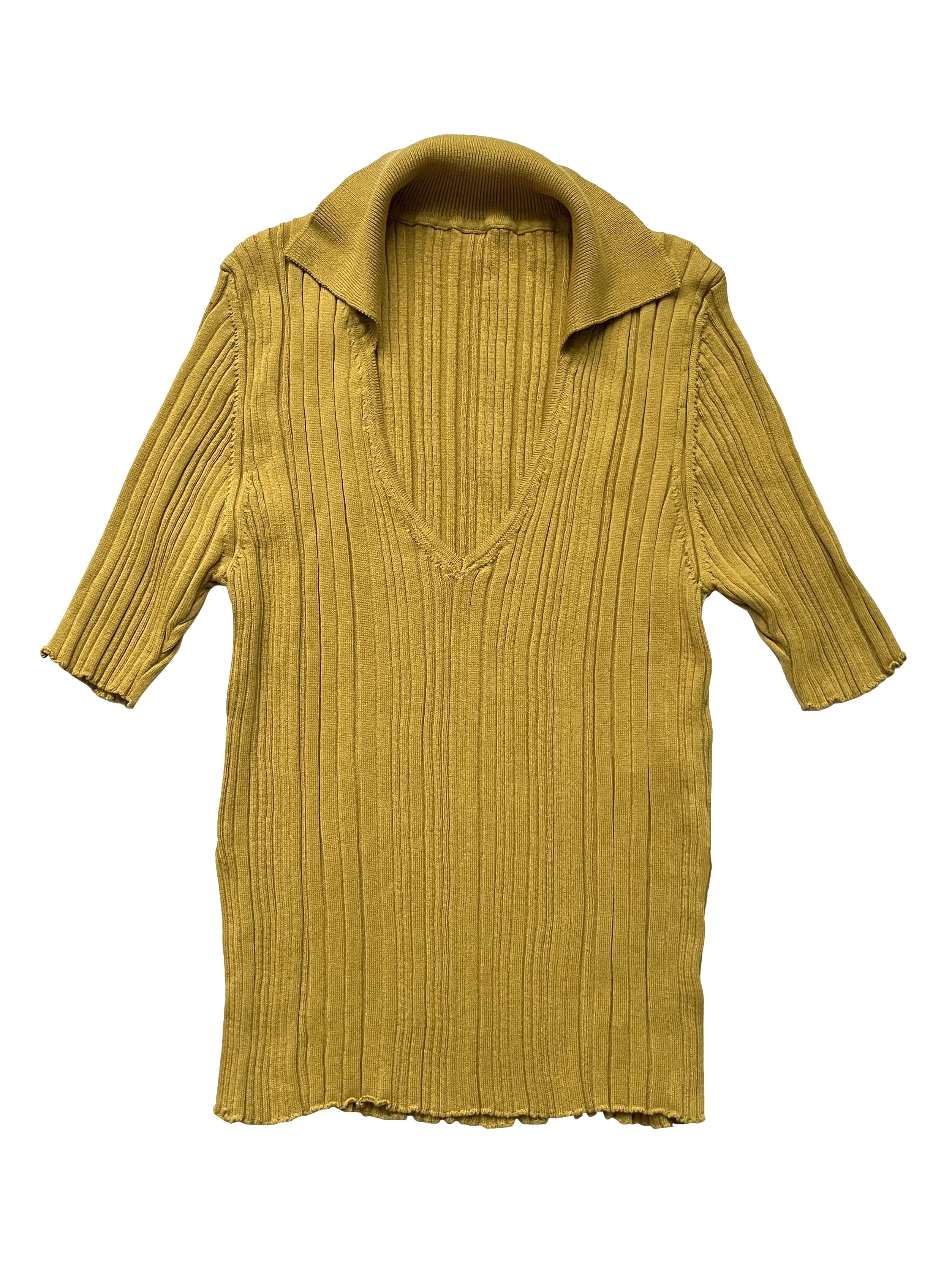 Jacquemus ⚡️QUICK SALE⚡️Jacquemus La Marinheiro Polo Rib Knit Size S / US 4 / IT 40 - 1 Thumbnail