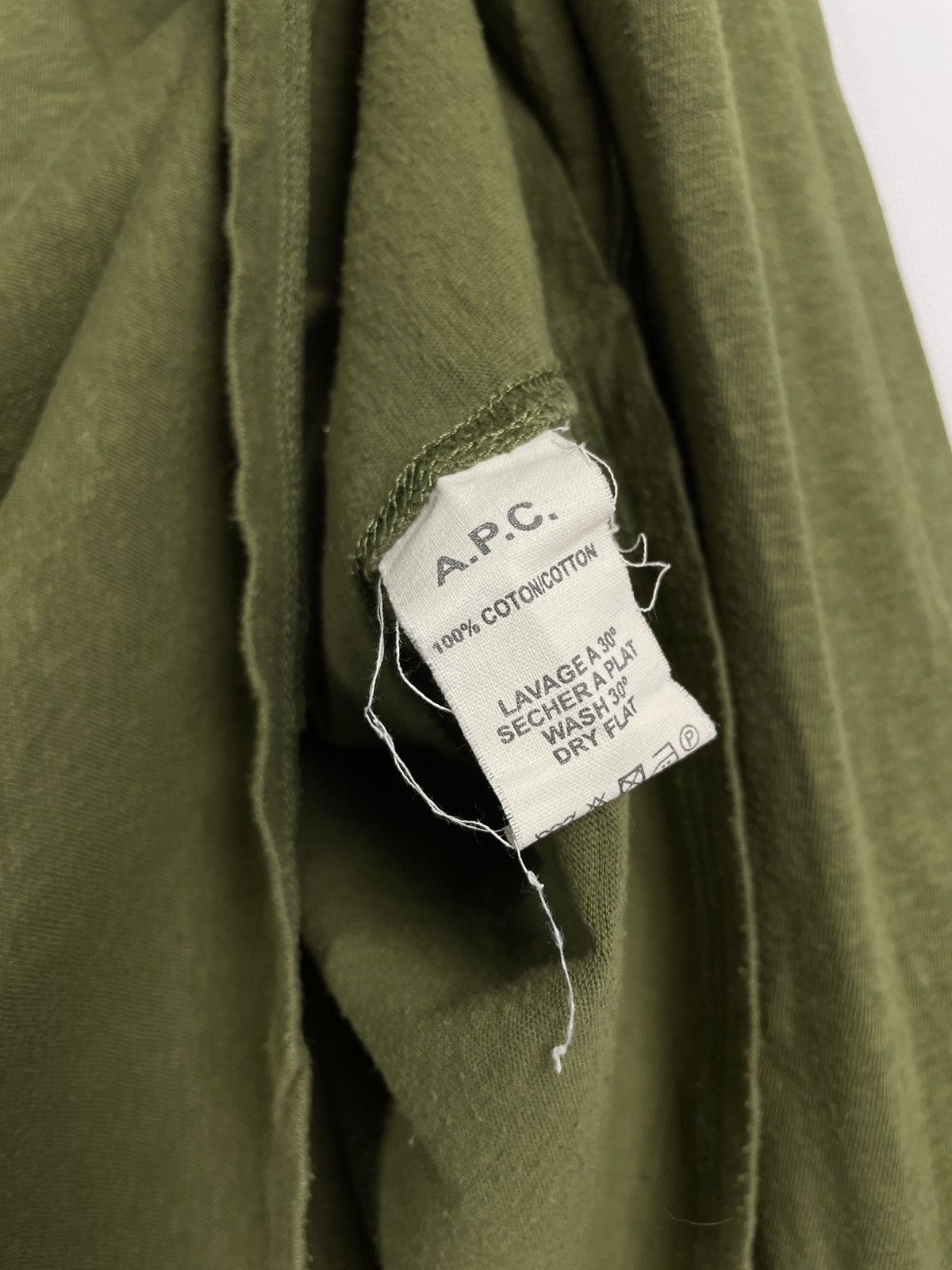 A.P.C. A.P.C. Rue Madame Paris Long Sleeve T-Shirt Size L / US 10 / IT 46 - 7 Thumbnail