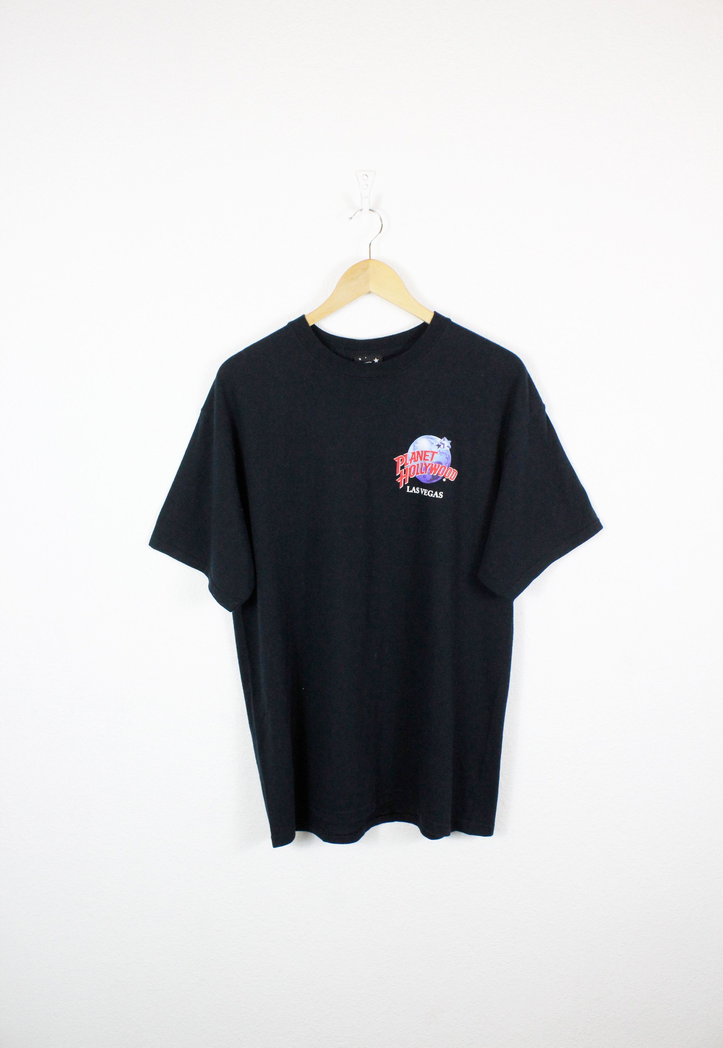 Planet Hollywood × Vintage Vintage 1998 Planet Hollywood Las Vegas Print Logo Tee 90s Size US L / EU 52-54 / 3 - 1 Thumbnail