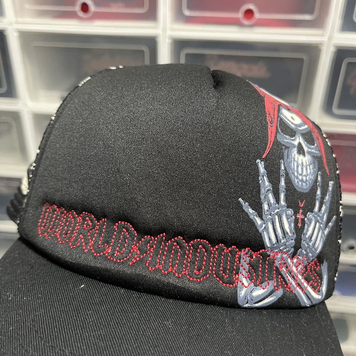 Shorty's Skateboards 🔥U CANT SEE EVERYDAY🔥vintage world industries trucker hat Size ONE SIZE - 9 Thumbnail