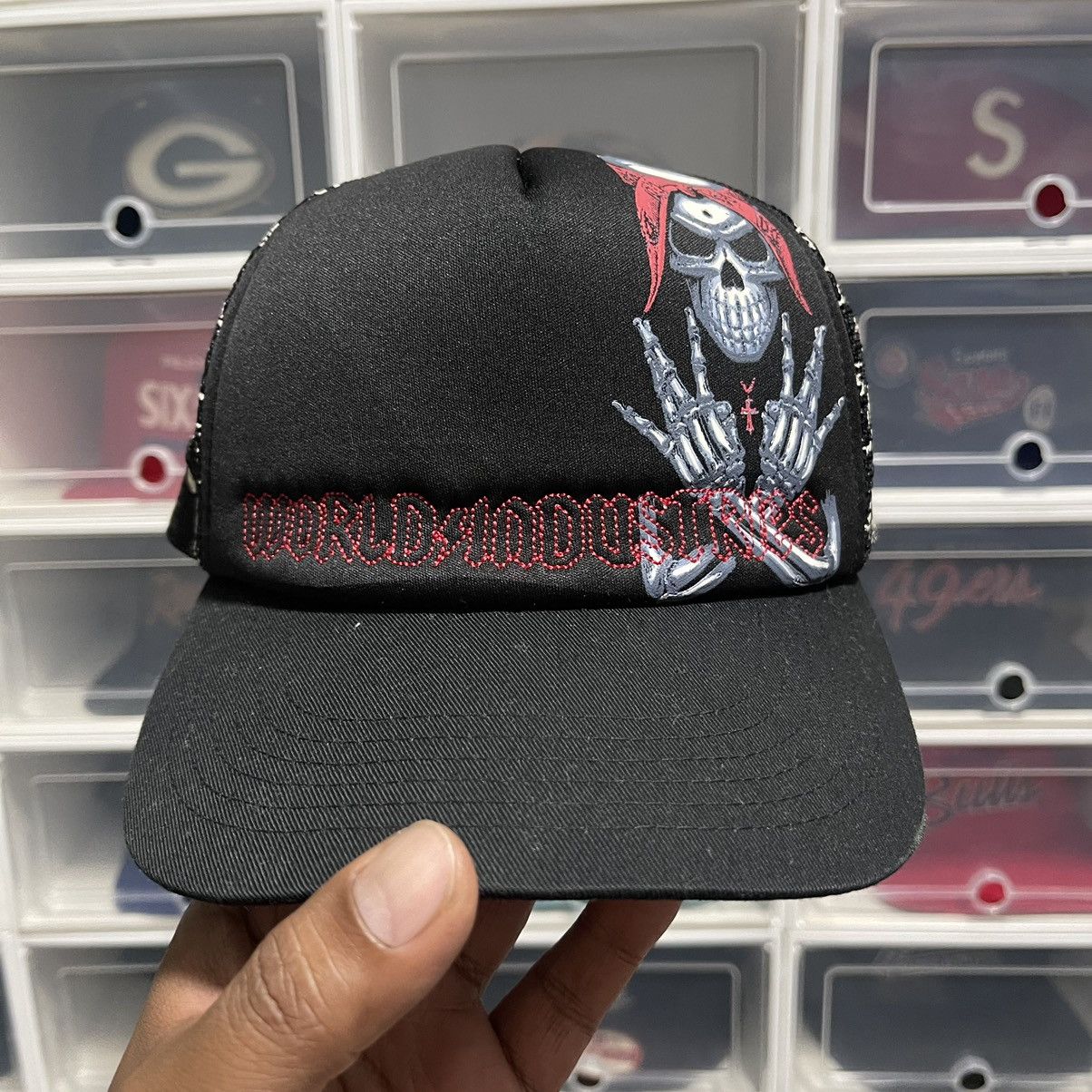 Shorty's Skateboards 🔥U CANT SEE EVERYDAY🔥vintage world industries trucker hat Size ONE SIZE - 1 Thumbnail
