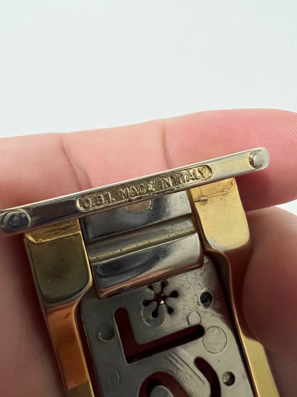 Designer × Vintage Vintage Retro Made in Italy SL belt Buckle Size ONE SIZE - 2 Thumbnail