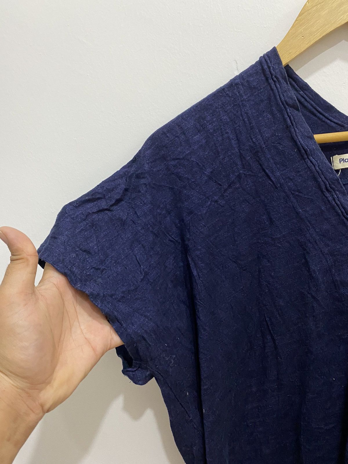 Issey Miyake Vertical Stripes Plantation by Issey Miyake Designer Shirt Size US L / EU 52-54 / 3 - 4 Thumbnail