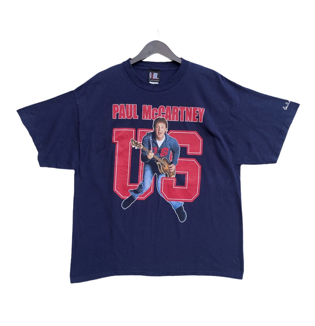 Band Tees 💥VINTAGE Paul McCartney / The Beatles frontman Tour shirt Size US XL / EU 56 / 4 - 1 Thumbnail