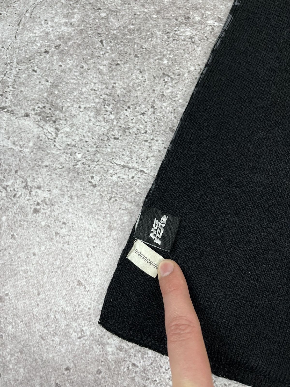 No Fear × Vintage No Fear Vintage Y2K Avante Garde Scarf Size ONE SIZE - 4 Thumbnail