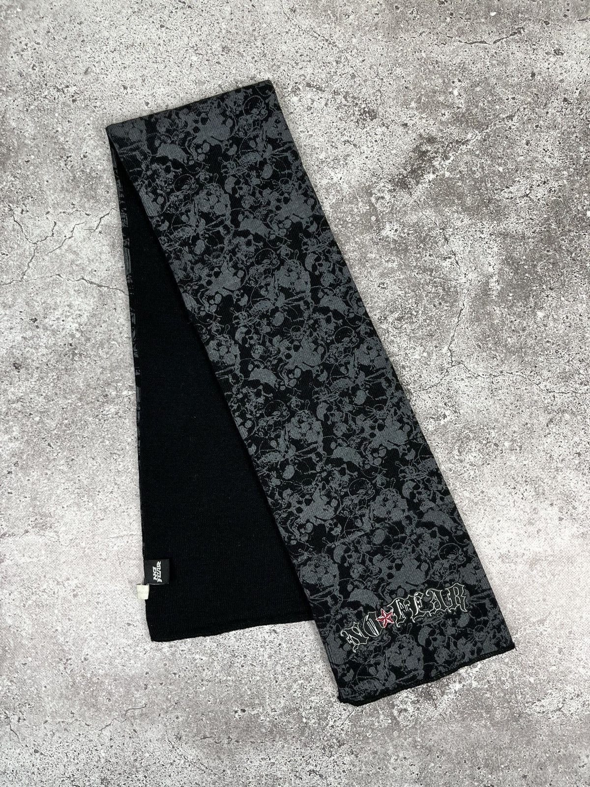 No Fear × Vintage No Fear Vintage Y2K Avante Garde Scarf Size ONE SIZE - 1 Thumbnail