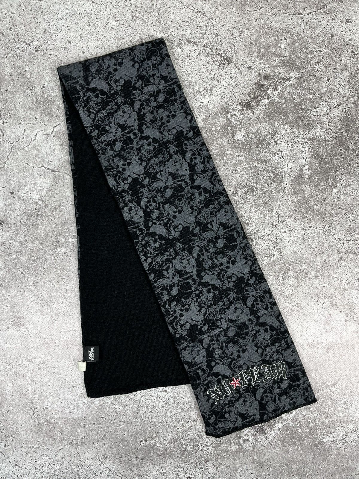 No Fear × Vintage No Fear Vintage Y2K Avante Garde Scarf Size ONE SIZE - 2 Thumbnail