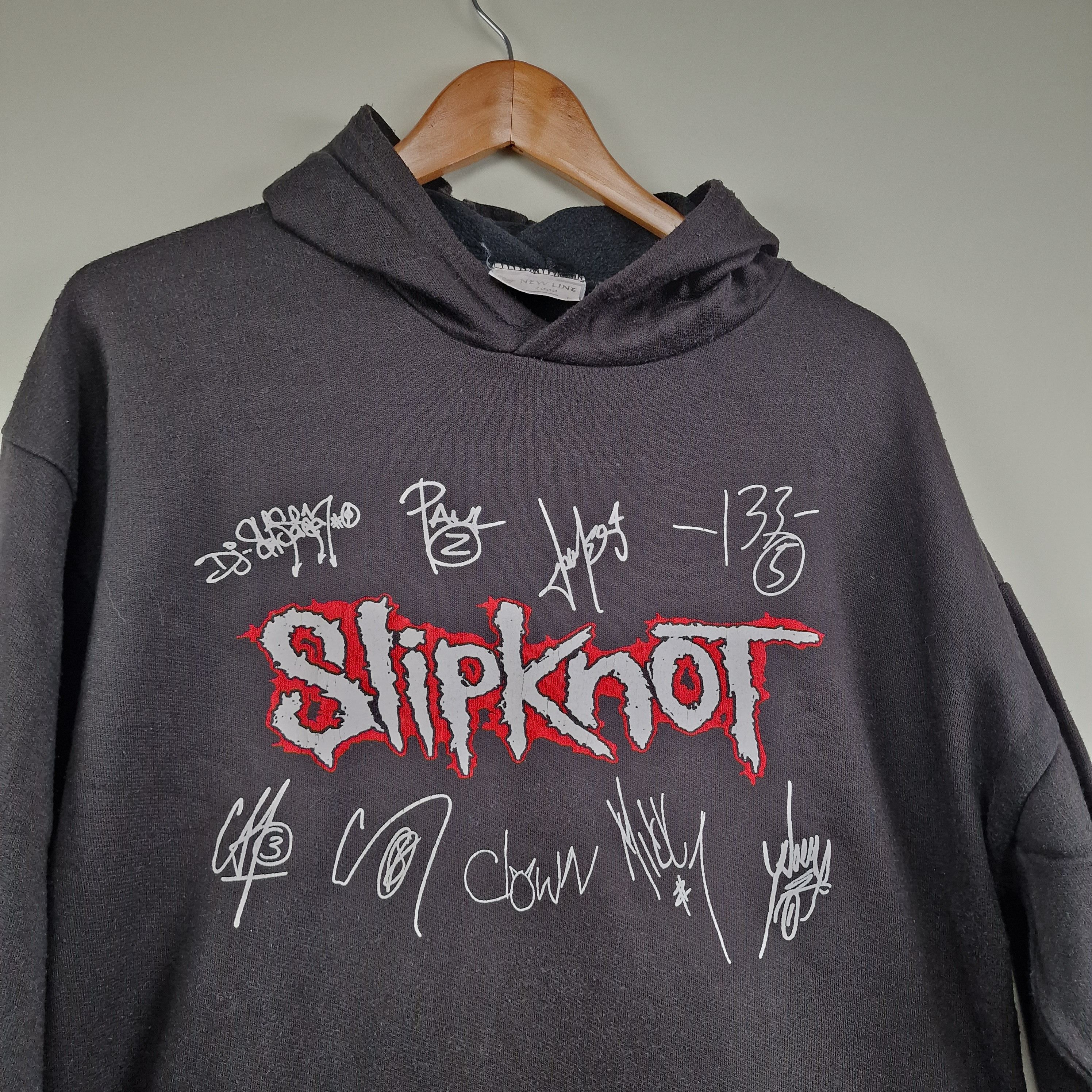 Band Tees × Slipknot × Vintage 90s Slipknot Vintage Hoodie L Size US L / EU 52-54 / 3 - 3 Thumbnail