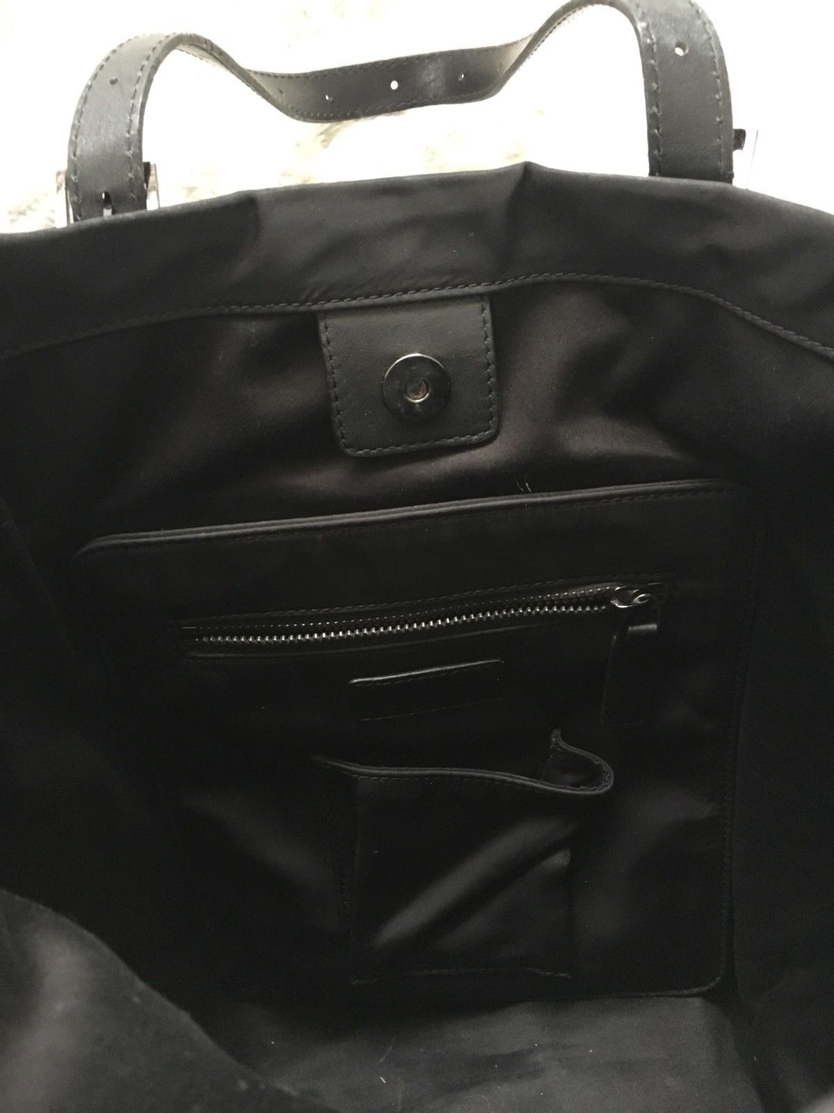 Versace Versace Black Tote Bag Size ONE SIZE - 7 Thumbnail