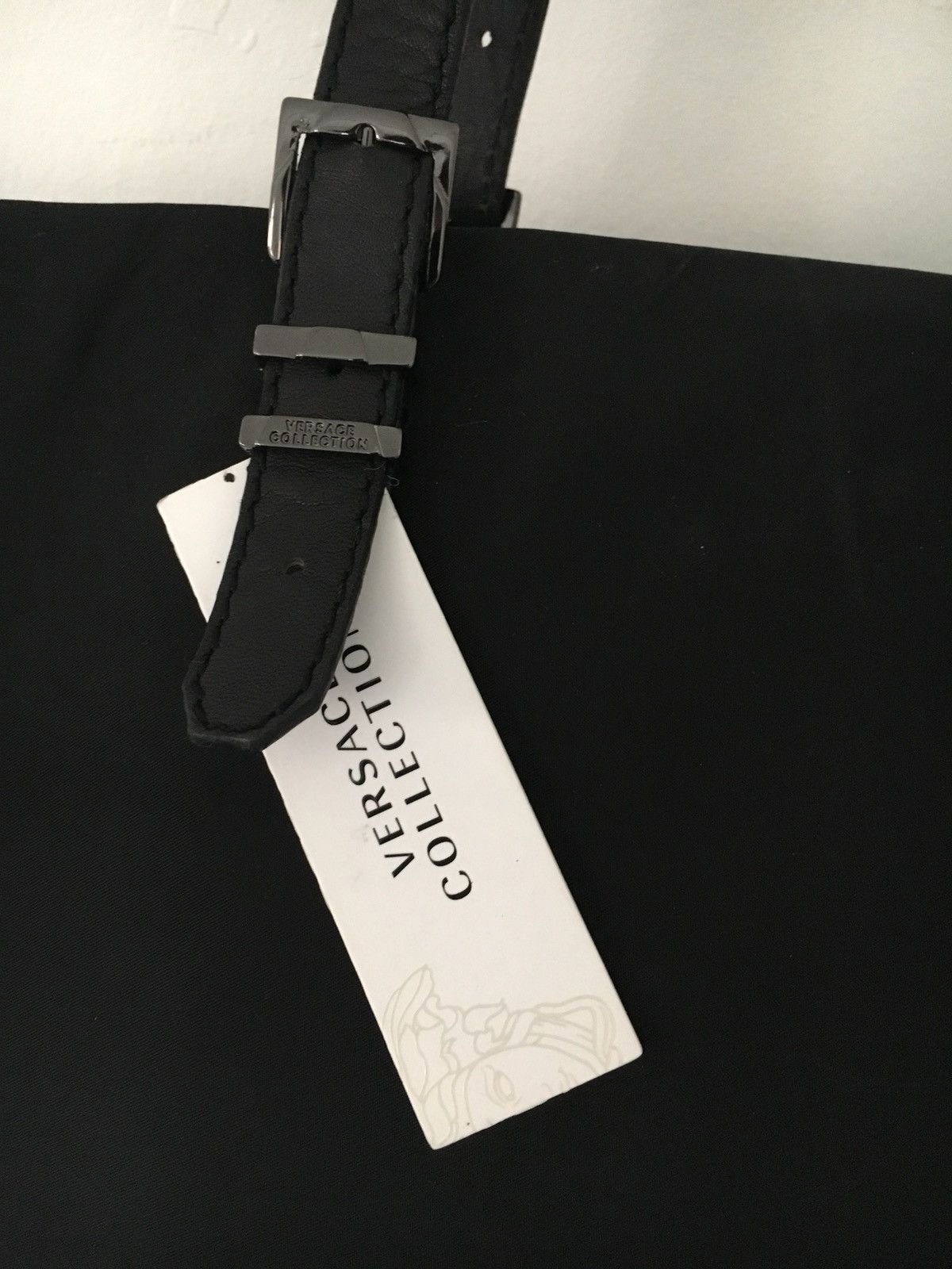 Versace Versace Black Tote Bag Size ONE SIZE - 5 Thumbnail