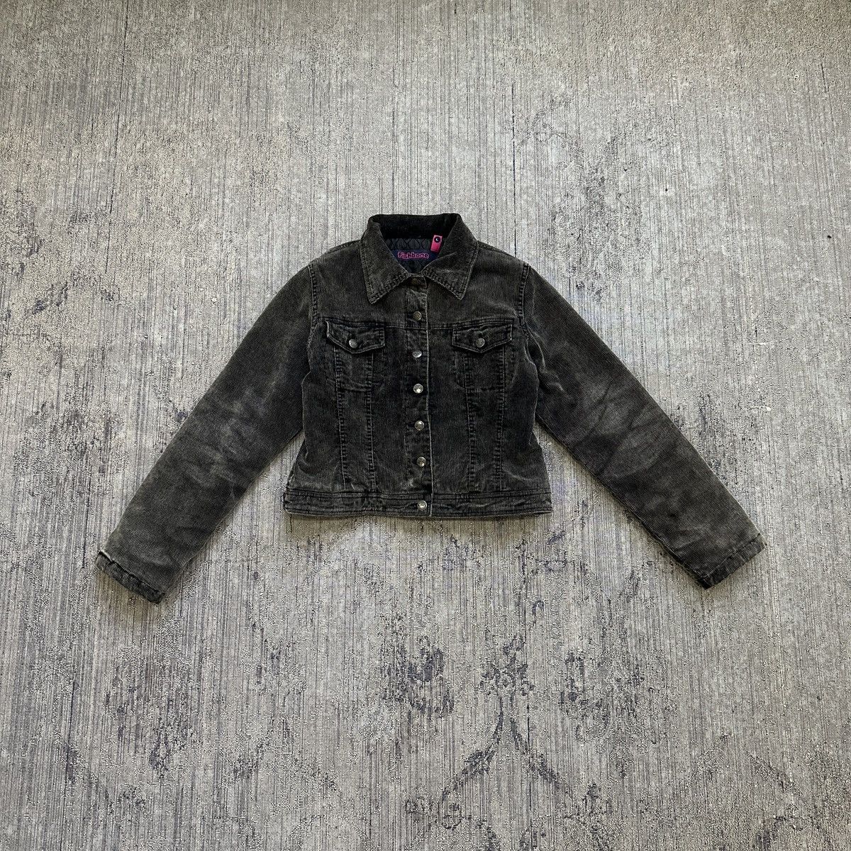 Japanese Brand × Seditionaries Vintage Y2K Fishbone Faded Crop Jacket Size L / US 10 / IT 46 - 1 Thumbnail