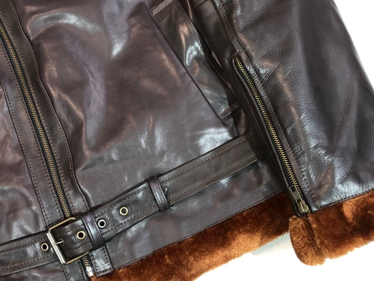 Genuine Leather Genuine Leather Jacket Size US XL / EU 56 / 4 - 6 Thumbnail