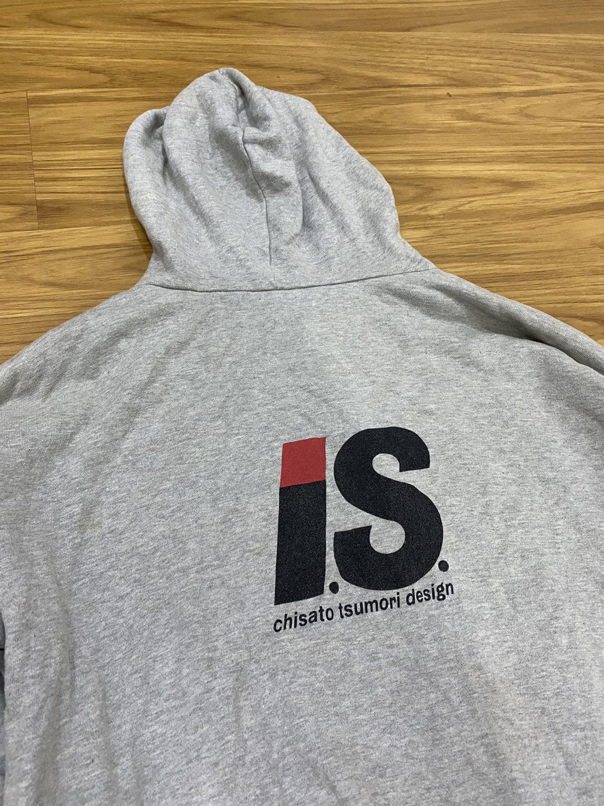 Issey Miyake Issey Miyake Sport IS Reversible Big Logo Zip Hoodie Size US L / EU 52-54 / 3 - 4 Thumbnail