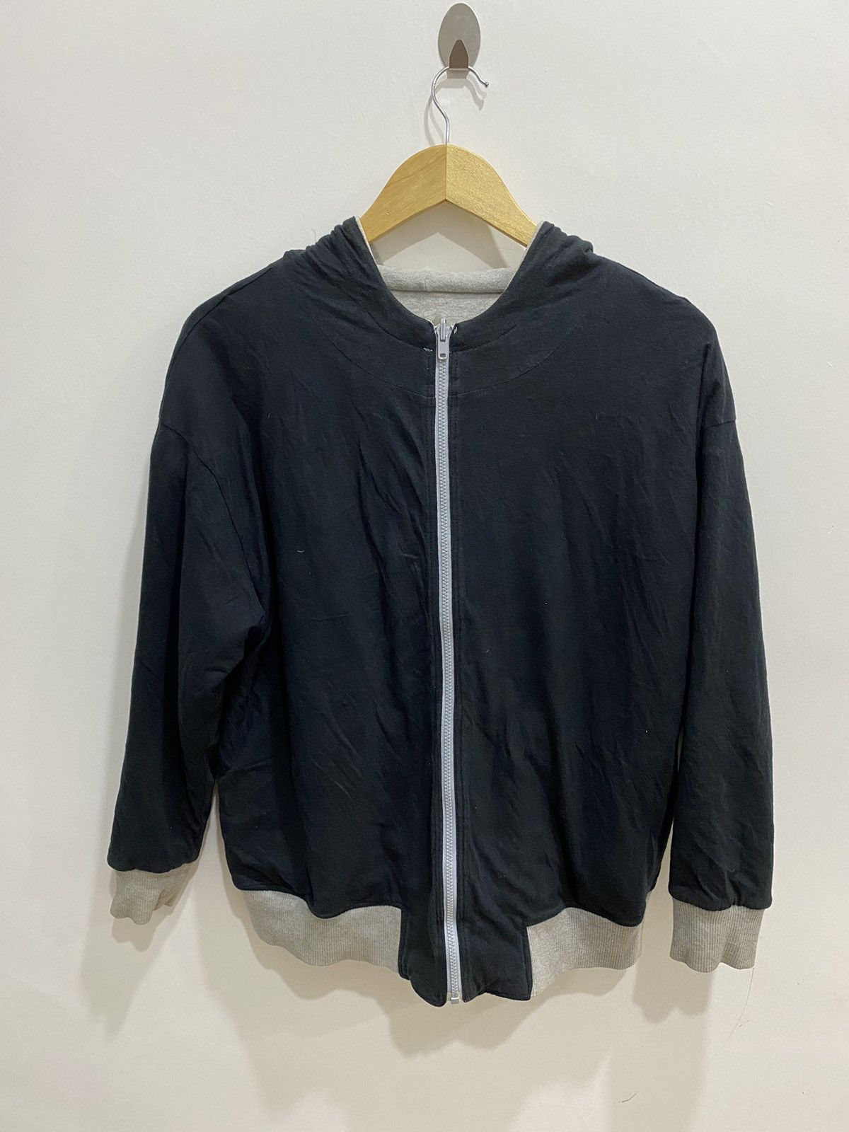 Issey Miyake Issey Miyake Sport IS Reversible Big Logo Zip Hoodie Size US L / EU 52-54 / 3 - 8 Thumbnail