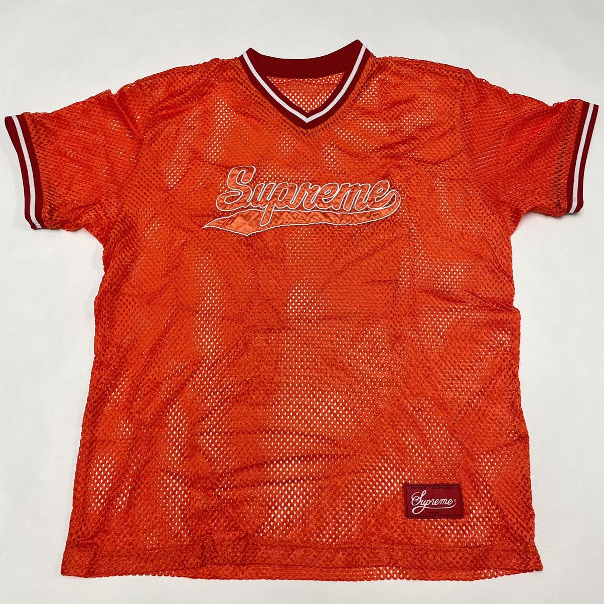 Supreme Supreme Mesh Jersey Grailed