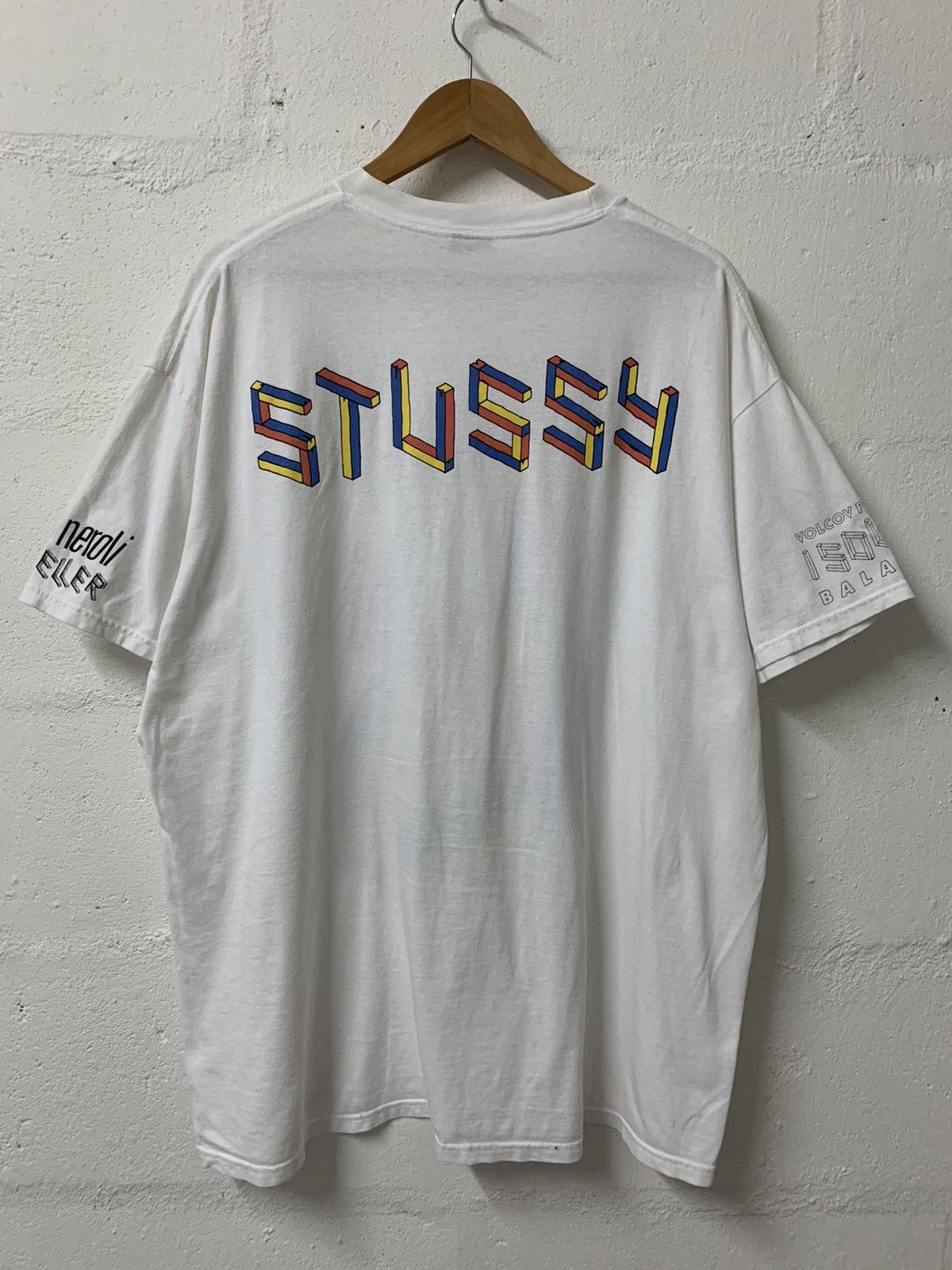 Stussy Stussy Yellow SC Isoul8 Tee Limited Edition S6SCISOLATE Size US XL / EU 56 / 4 - 6 Thumbnail