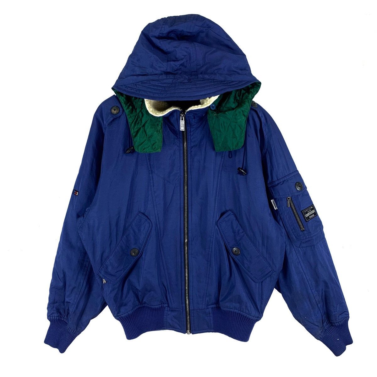Japanese Brand 90s Yamaha Snow Square Hoodie Windbreaker Zipper Jacket Size US M / EU 48-50 / 2 - 2 Thumbnail