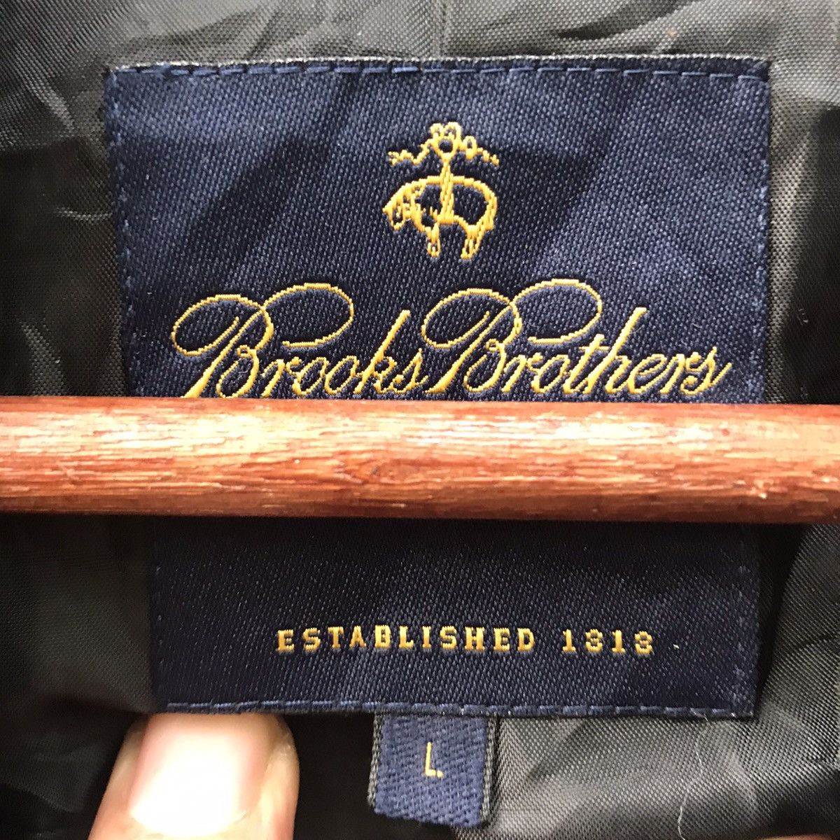 Brooks Brothers Vintage Brooks Brothers Windbreaker Trench Jacket Coat Size 40L - 5 Thumbnail