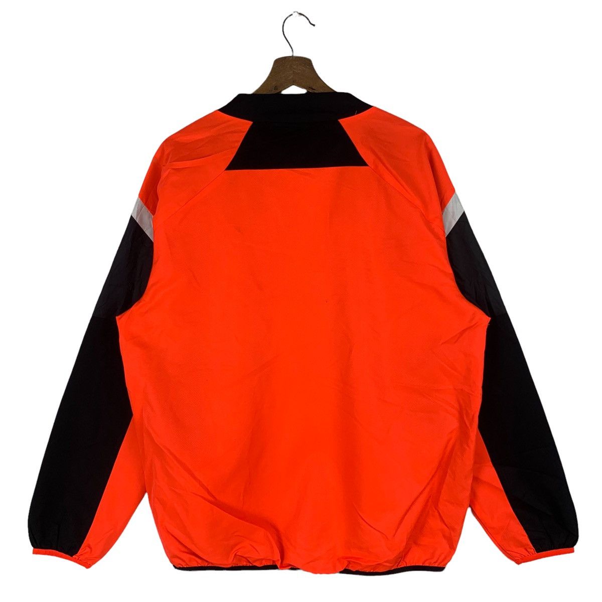Adidas Adidas Sport 11 Crewneck Big Logo Windbreaker Sweatshirt Size US L / EU 52-54 / 3 - 5 Thumbnail