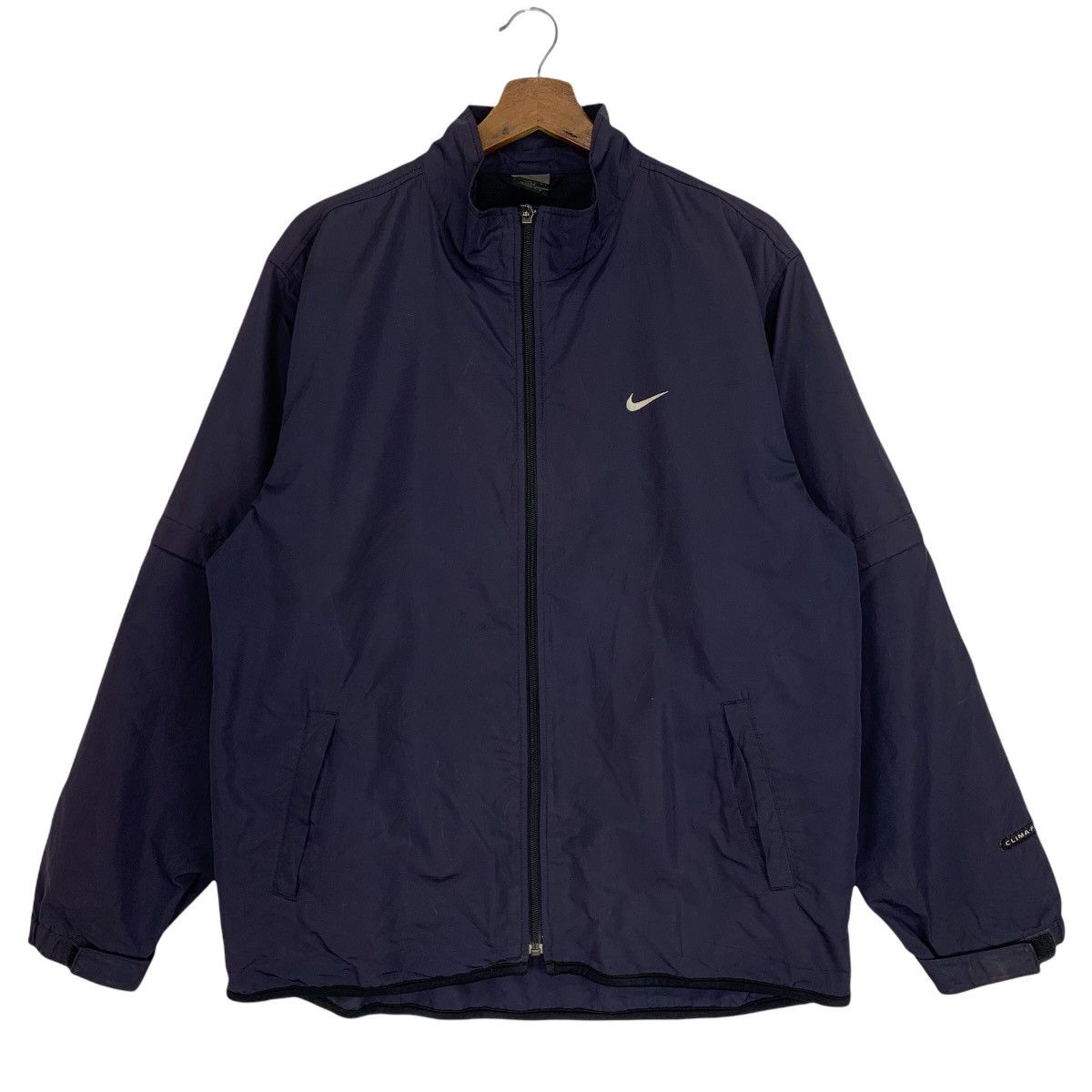 Nike Vintage Nike Swoosh Windbreaker Zip Up Jacket Size US M / EU 48-50 / 2 - 1 Thumbnail