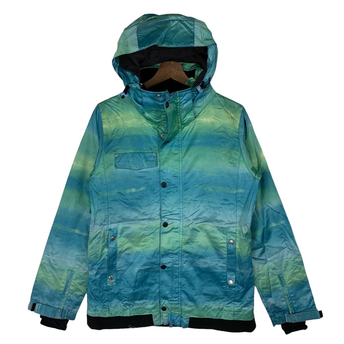 Japanese Brand Jewel Halftone Windbreaker Hoodie Jacket Size US M / EU 48-50 / 2 - 1 Thumbnail