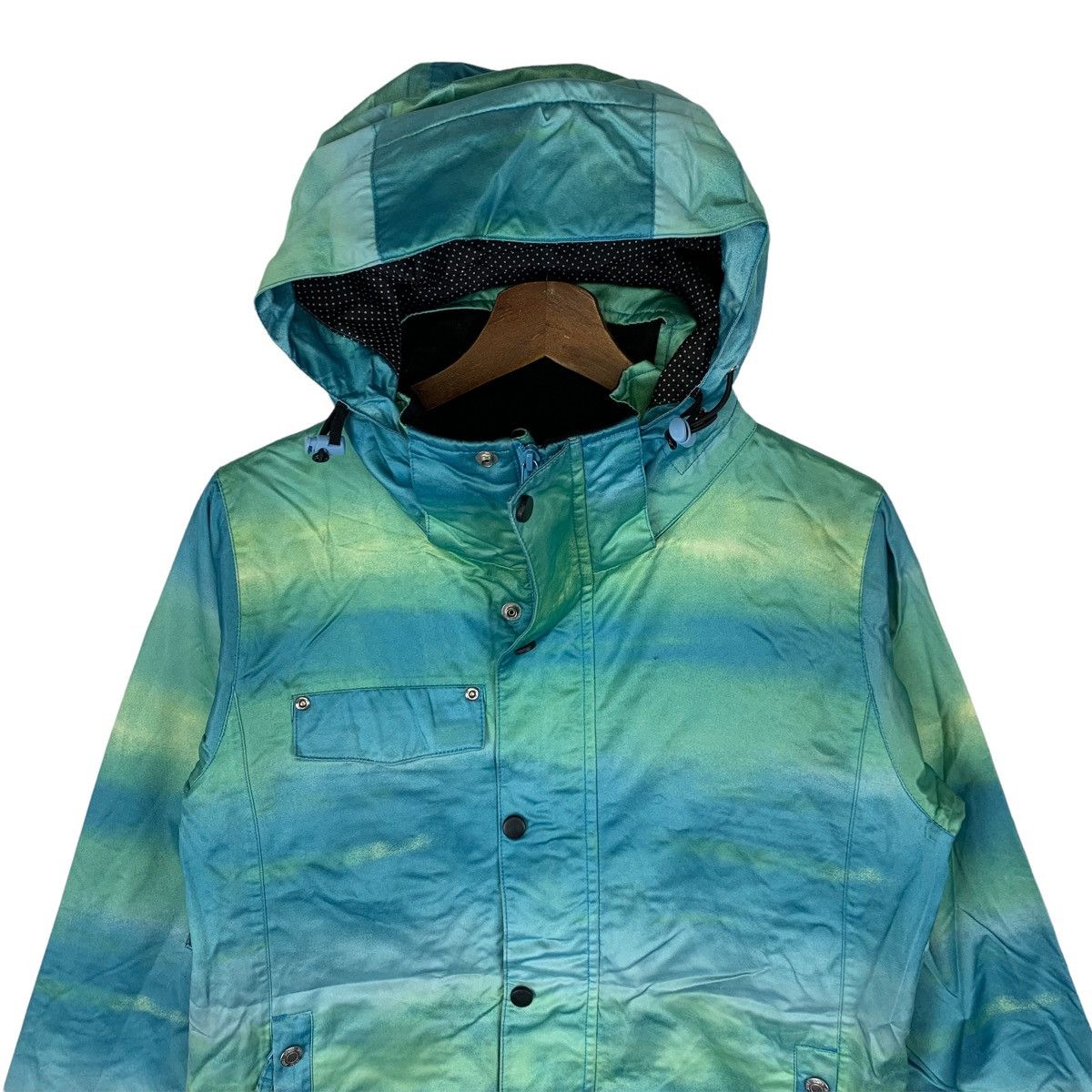 Japanese Brand Jewel Halftone Windbreaker Hoodie Jacket Size US M / EU 48-50 / 2 - 2 Thumbnail