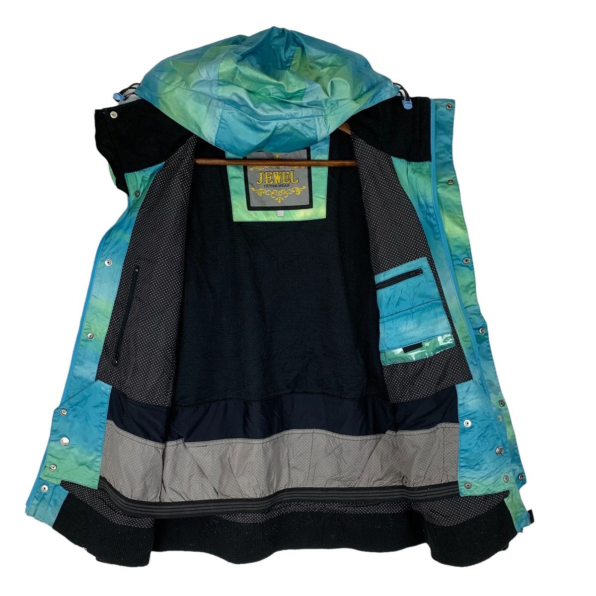 Japanese Brand Jewel Halftone Windbreaker Hoodie Jacket Size US M / EU 48-50 / 2 - 6 Thumbnail