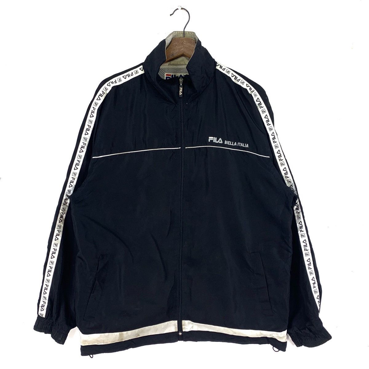 Fila Windbreaker Side Tape Light Jacket