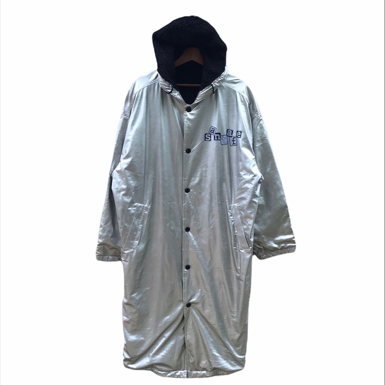 Other Santa Fe Windbreaker Hoodie Foux Fur Long Jacket Size US L / EU 52-54 / 3 - 1 Thumbnail
