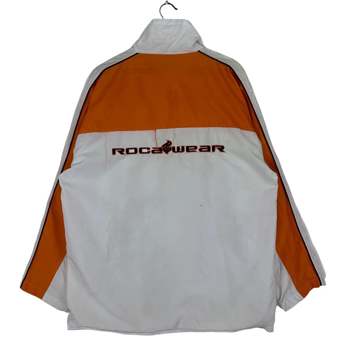 Rocawear Rocawear Embroidery Logo Windbreaker Zipper Jacket Size US L / EU 52-54 / 3 - 6 Thumbnail