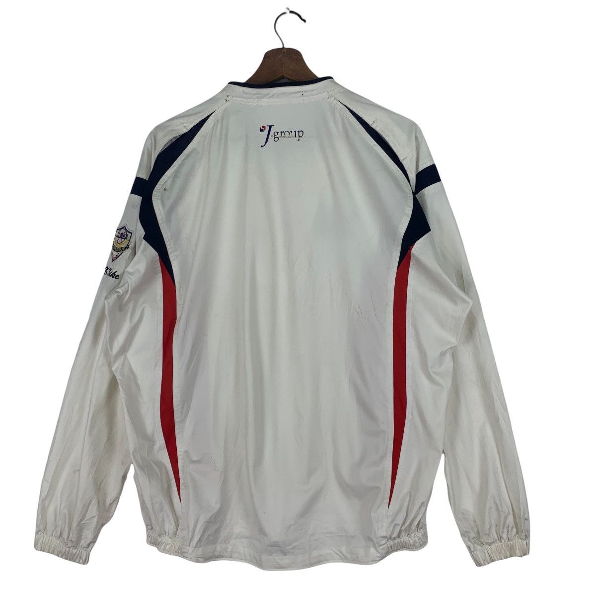 Japanese Brand J-Group Mizuno HalfZip Windbreaker Jacket Size US L / EU 52-54 / 3 - 4 Thumbnail