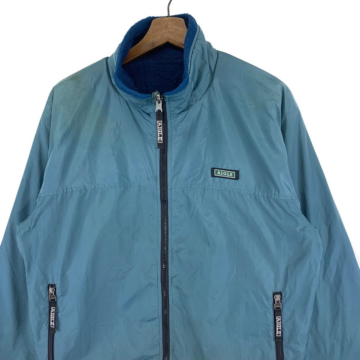Aigle Aigle Polartec Windbreaker Zipup Jacket Size US M / EU 48-50 / 2 - 2 Thumbnail
