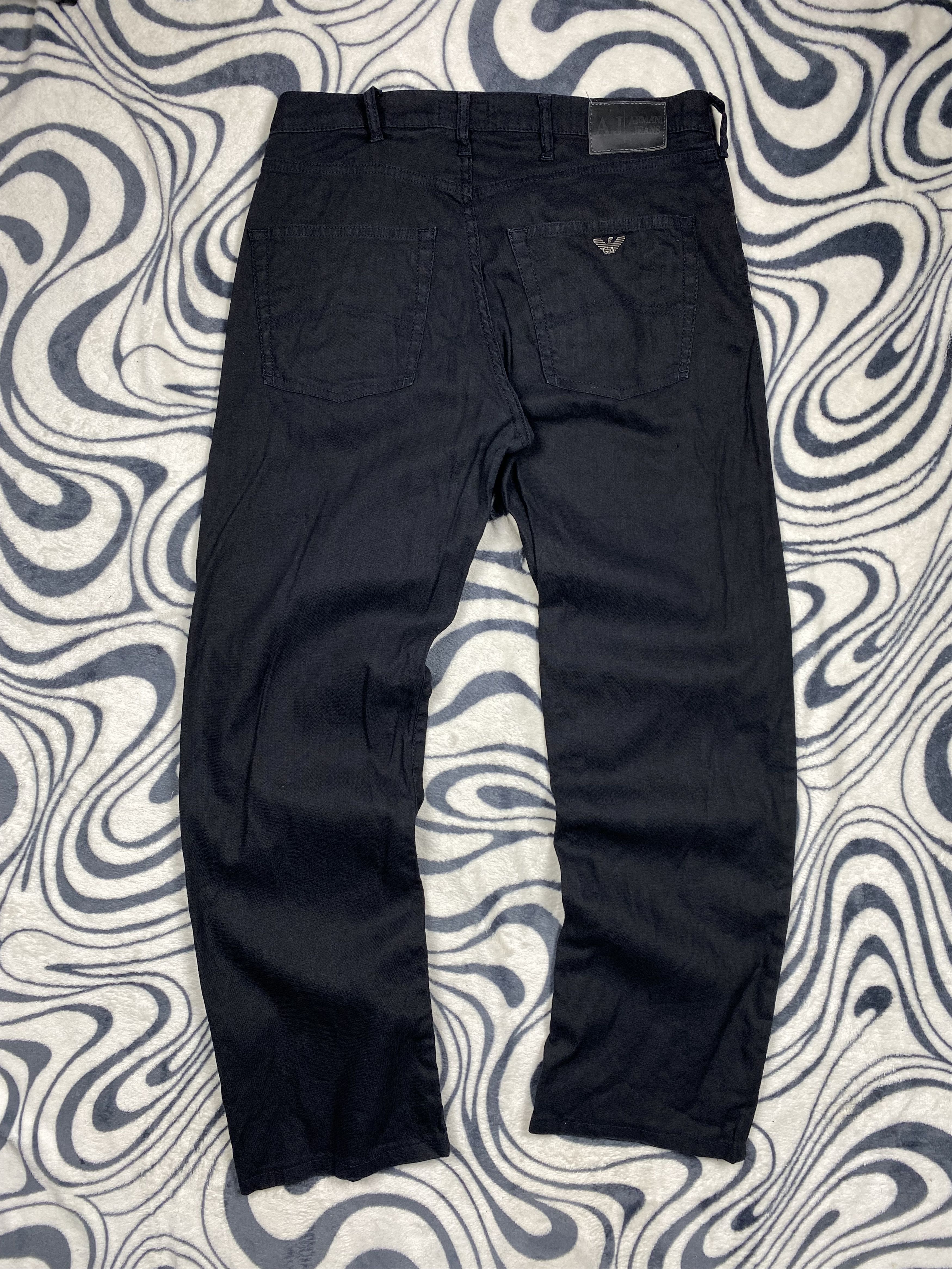 Armani Armani Jeans Mens Linen Pants Jeans Size US 34 / EU 50 - 1 Thumbnail