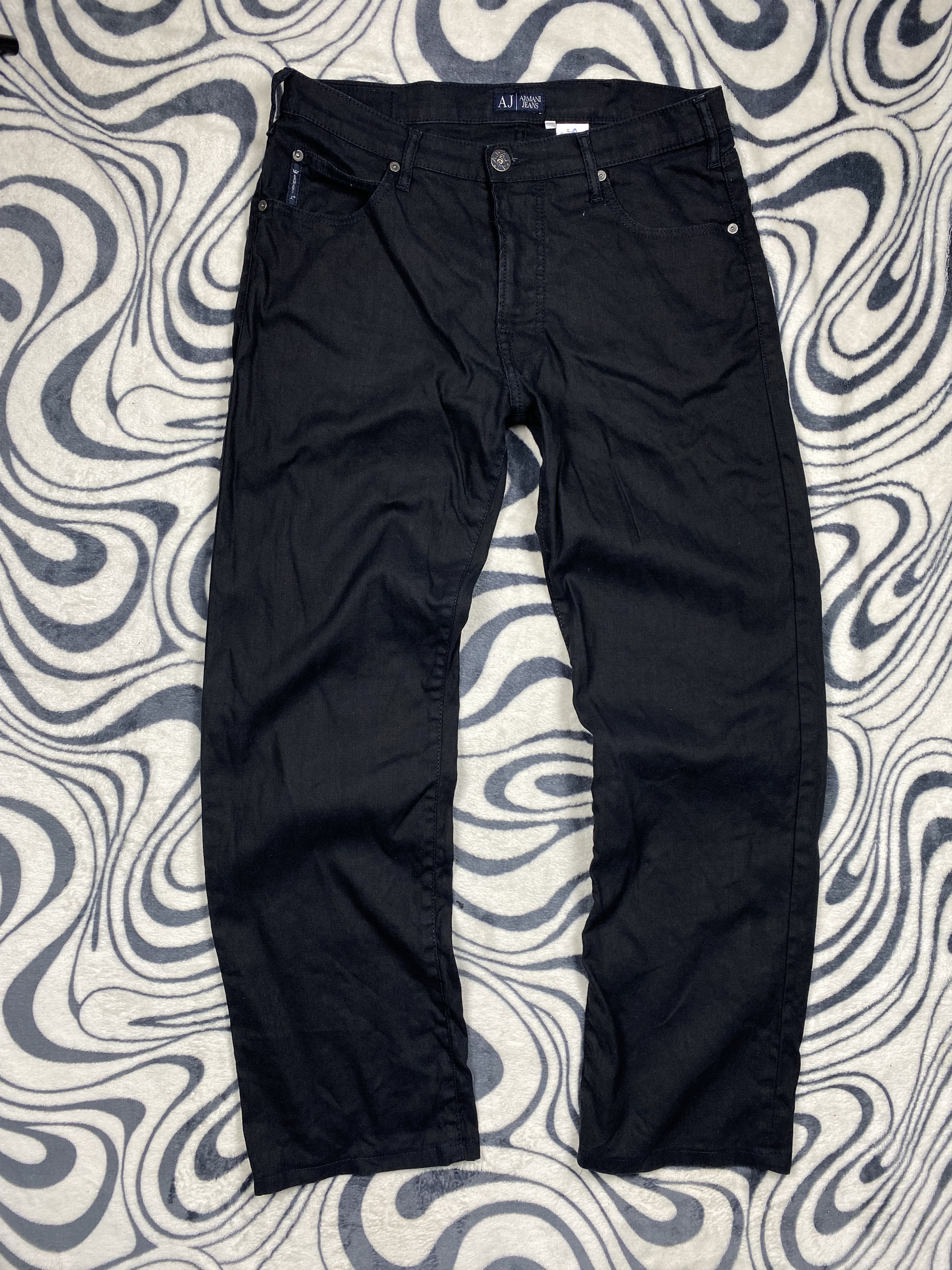 Armani Armani Jeans Mens Linen Pants Jeans Size US 34 / EU 50 - 5 Thumbnail