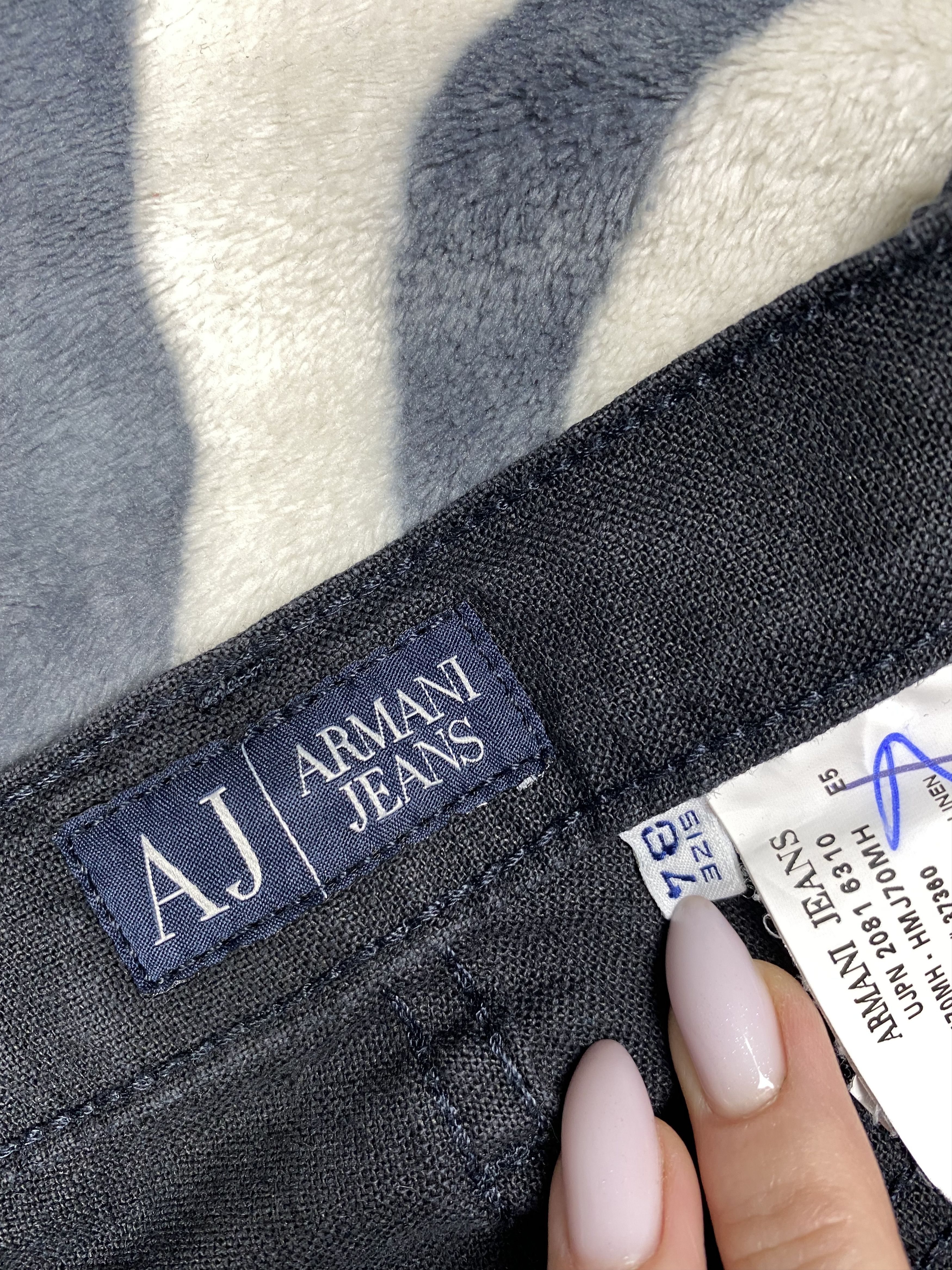 Armani Armani Jeans Mens Linen Pants Jeans Size US 34 / EU 50 - 8 Thumbnail