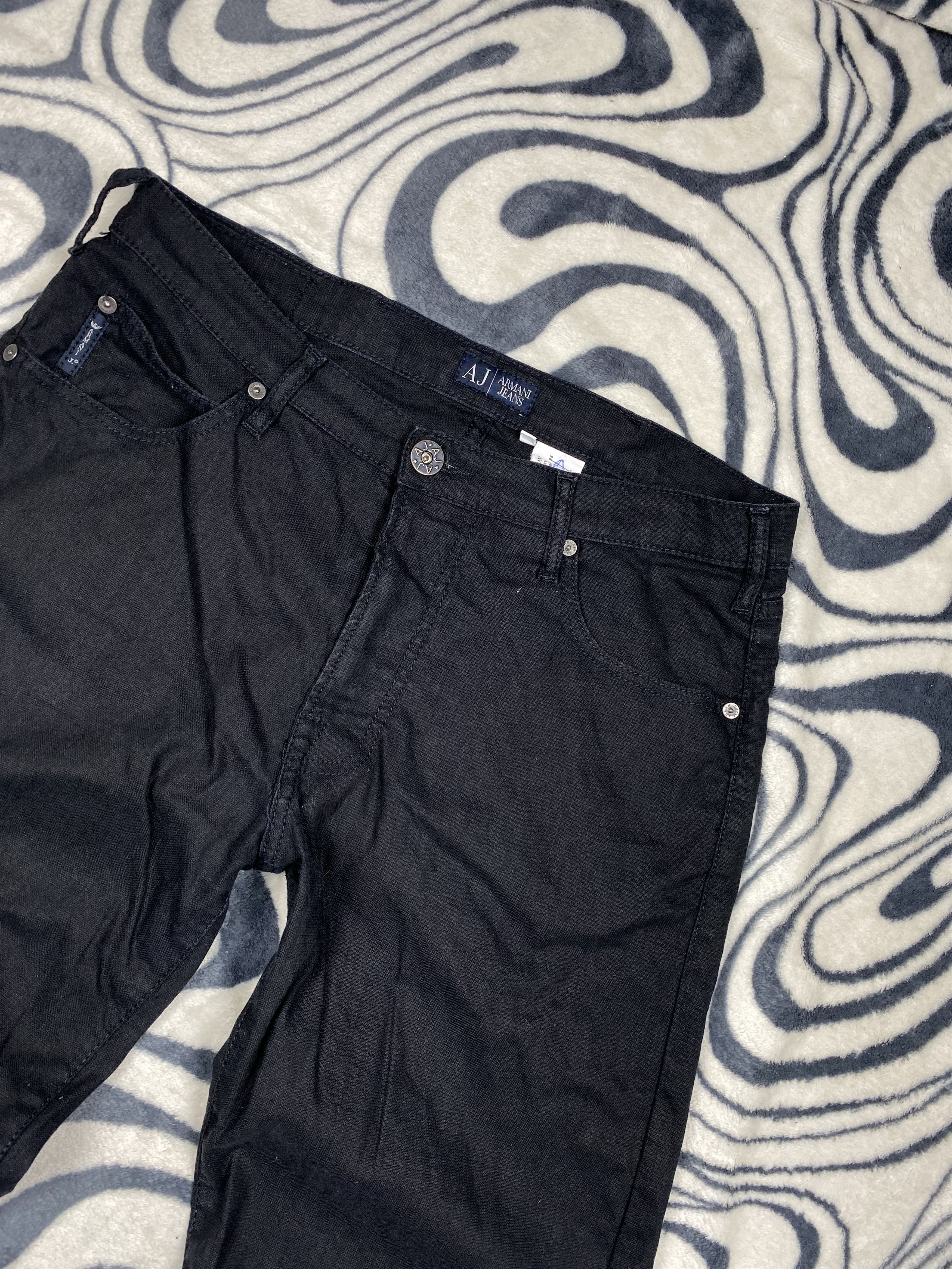 Armani Armani Jeans Mens Linen Pants Jeans Size US 34 / EU 50 - 6 Thumbnail