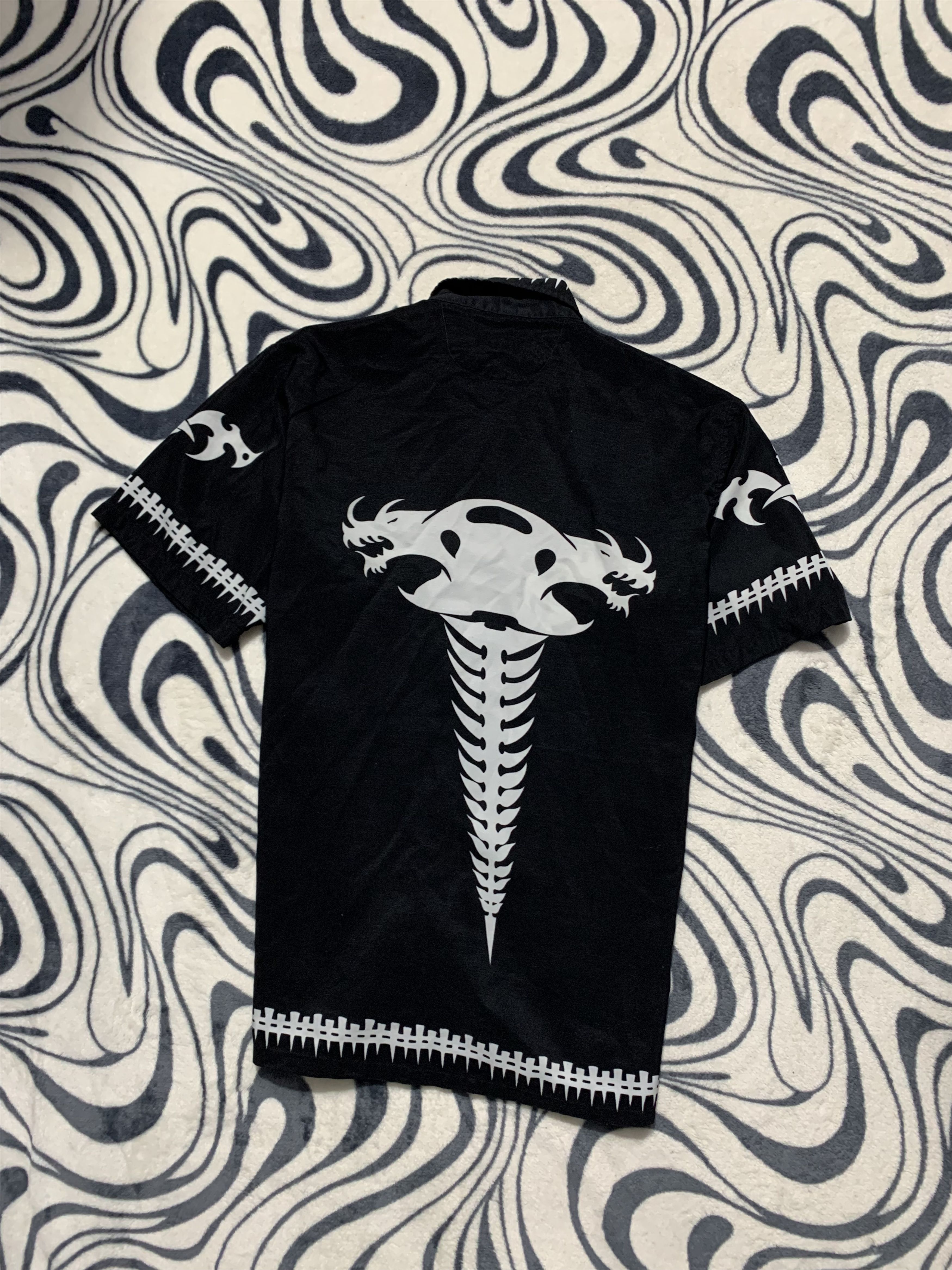 Japanese Brand Vintage Hawaiian Shirt Japanese Style Dragon Print Size US M / EU 48-50 / 2 - 4 Thumbnail