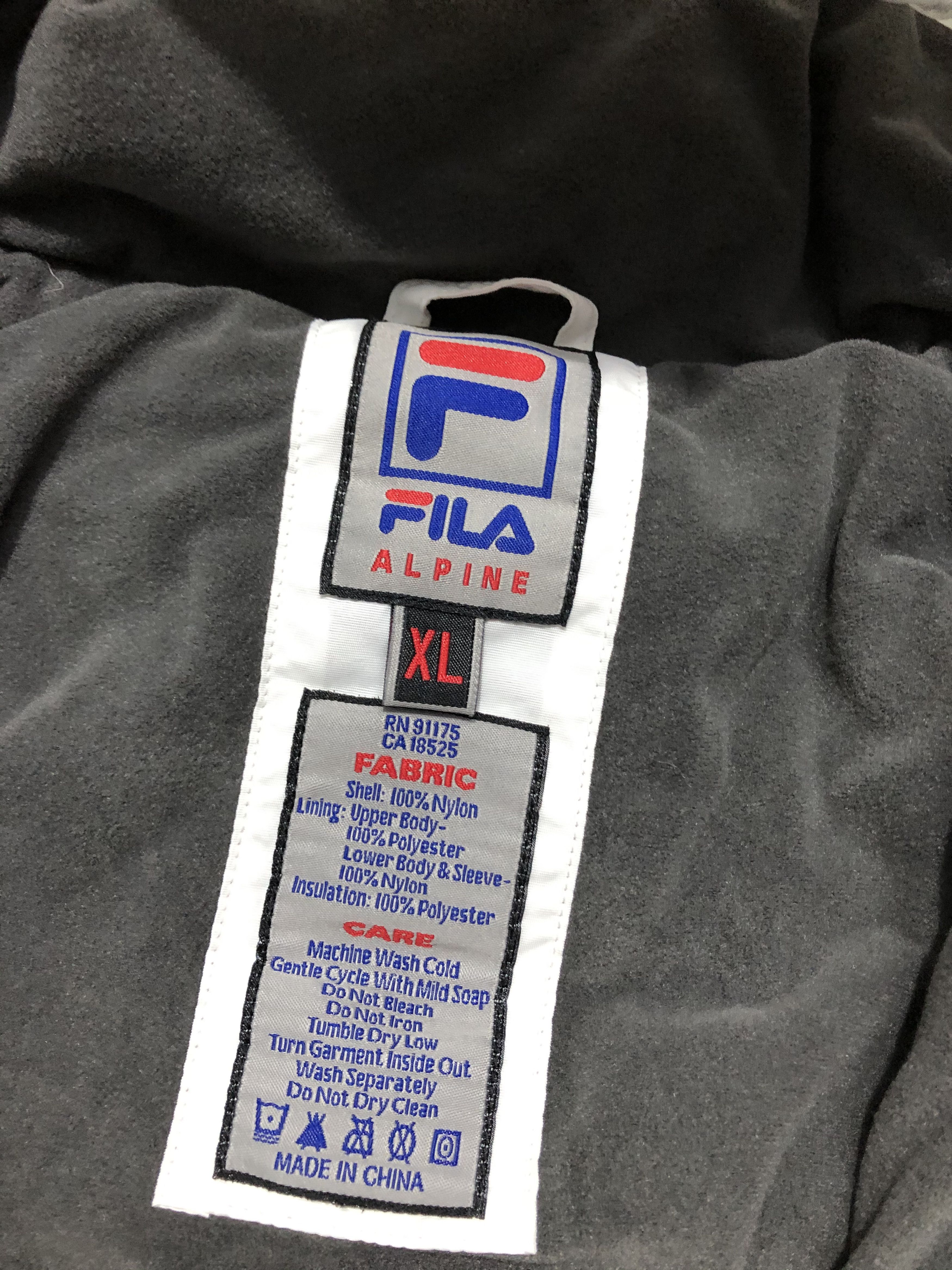 Fila FILA Alpine 90s Vintage Mens Ski Jacket Size US XL / EU 56 / 4 - 7 Thumbnail