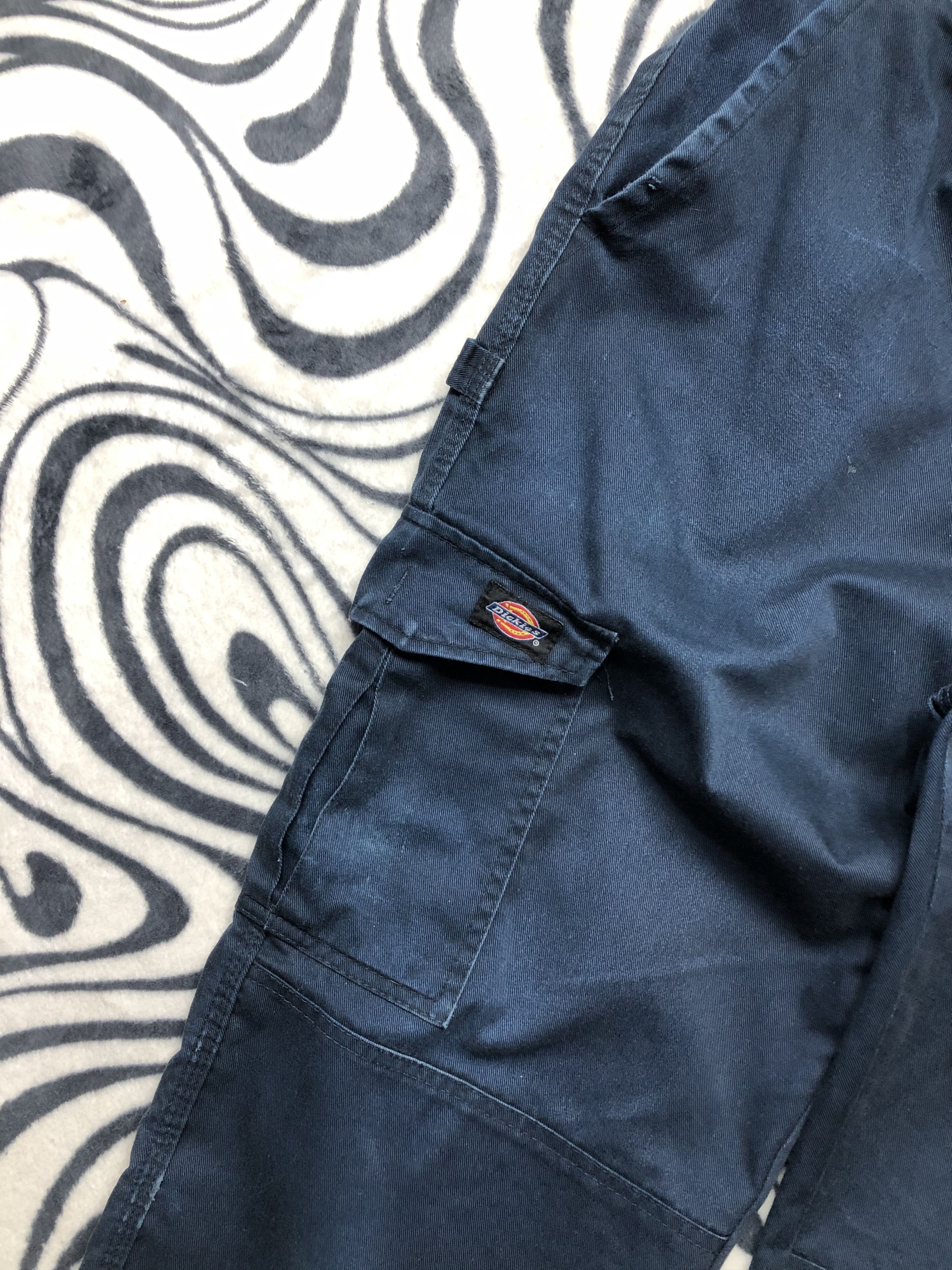 Dickies Dickies Vintage Faded Cargo Pants Workwear Size US 34 / EU 50 - 2 Thumbnail