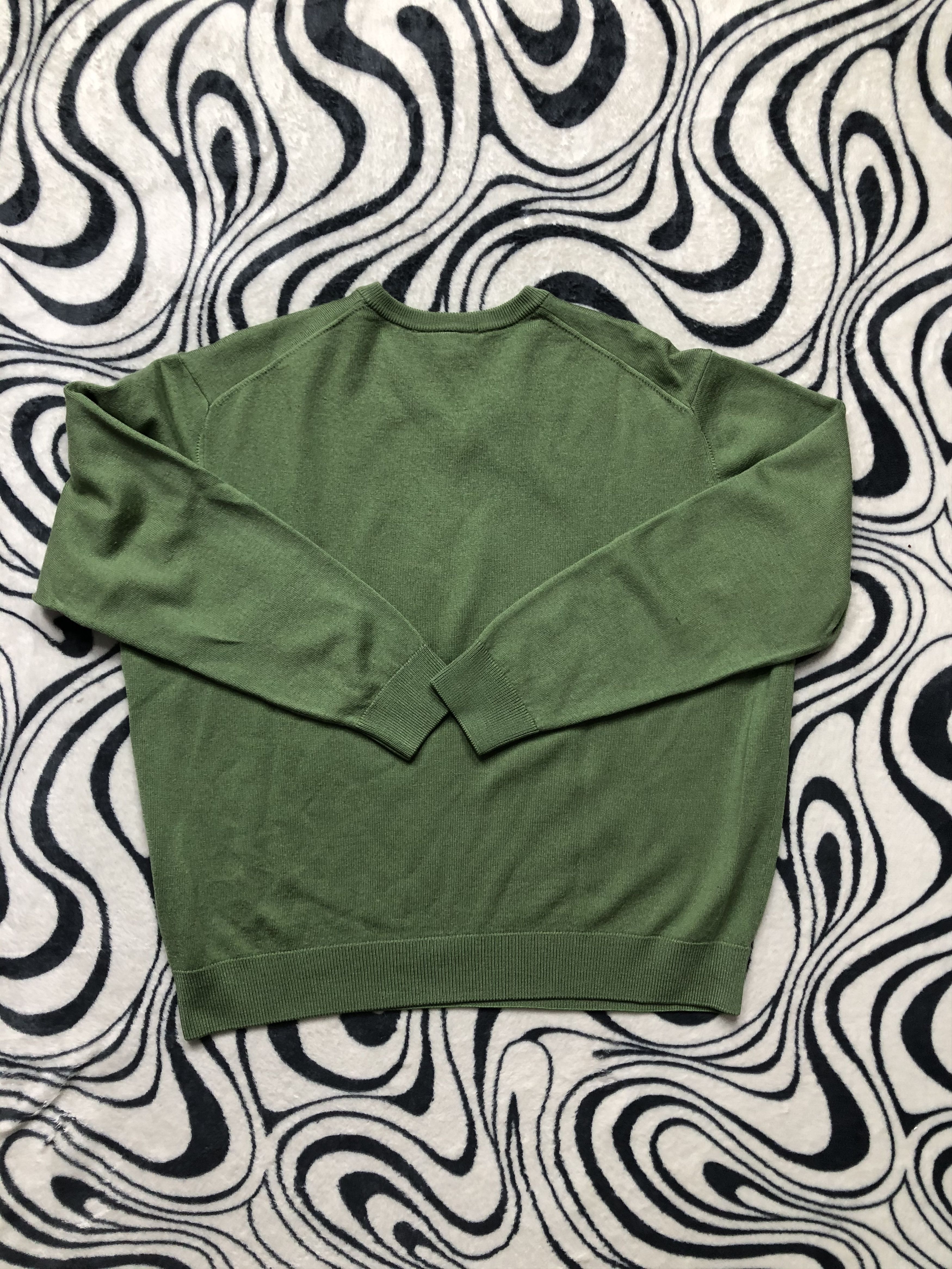 Lacoste × Vintage Lacoste Vintage Mens V-neck Sweater Size US XL / EU 56 / 4 - 6 Thumbnail