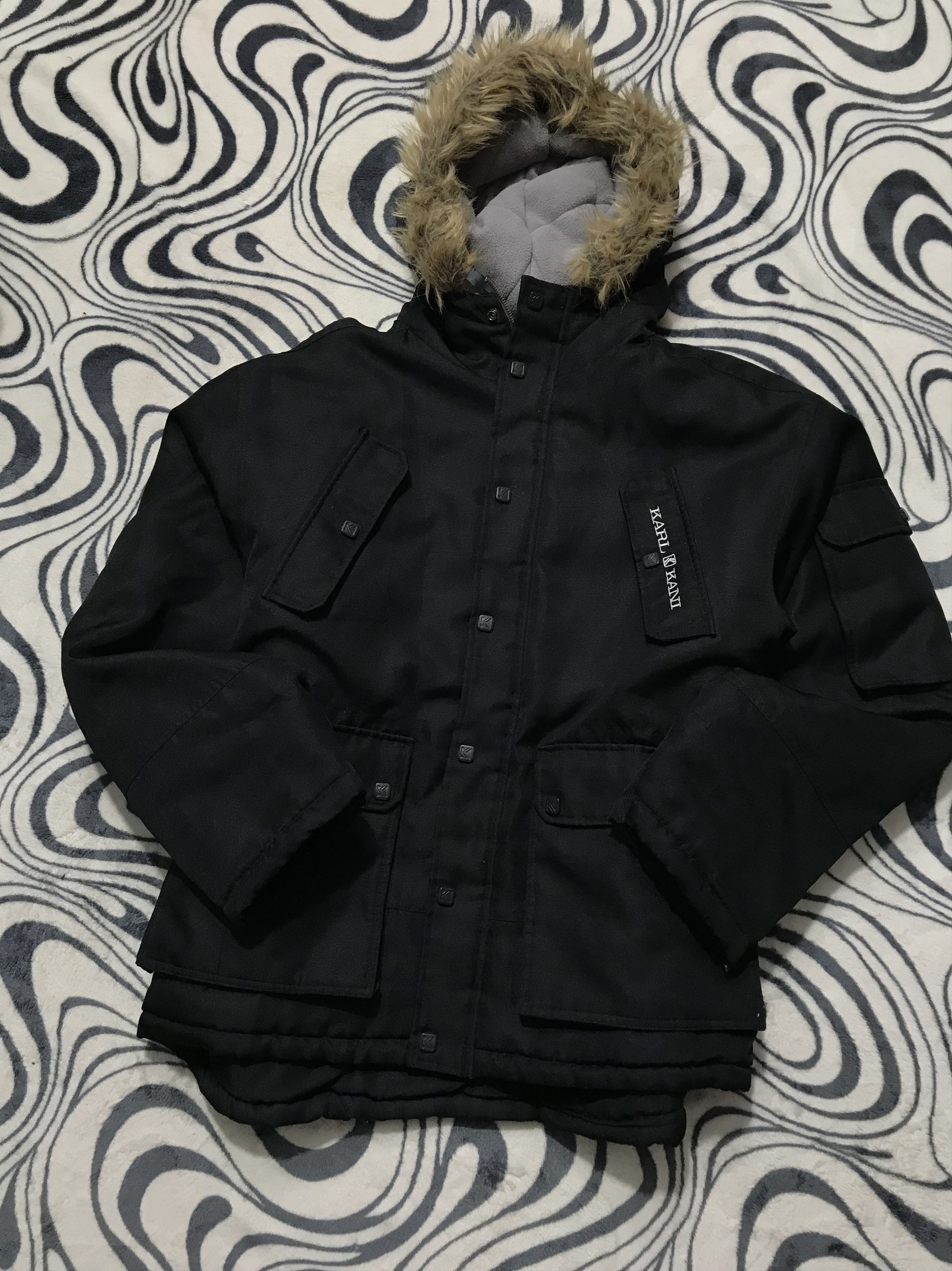 Karl Kani Karl Kani Mens Parka Jacket Size US XL / EU 56 / 4 - 1 Thumbnail