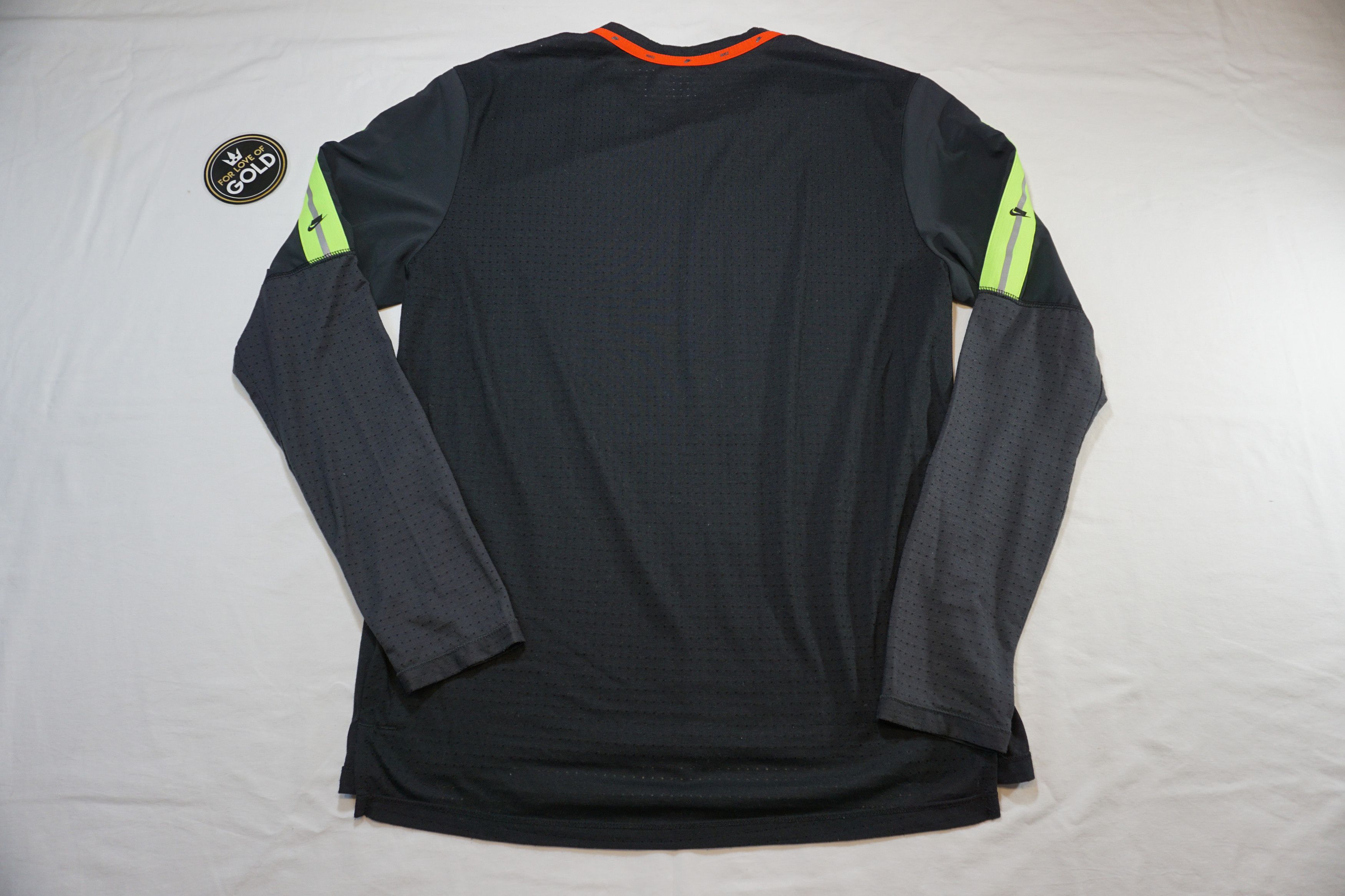 Nike Nike Dri Fit long sleeve 3M reflector longsleeve shirt Size US M / EU 48-50 / 2 - 5 Thumbnail