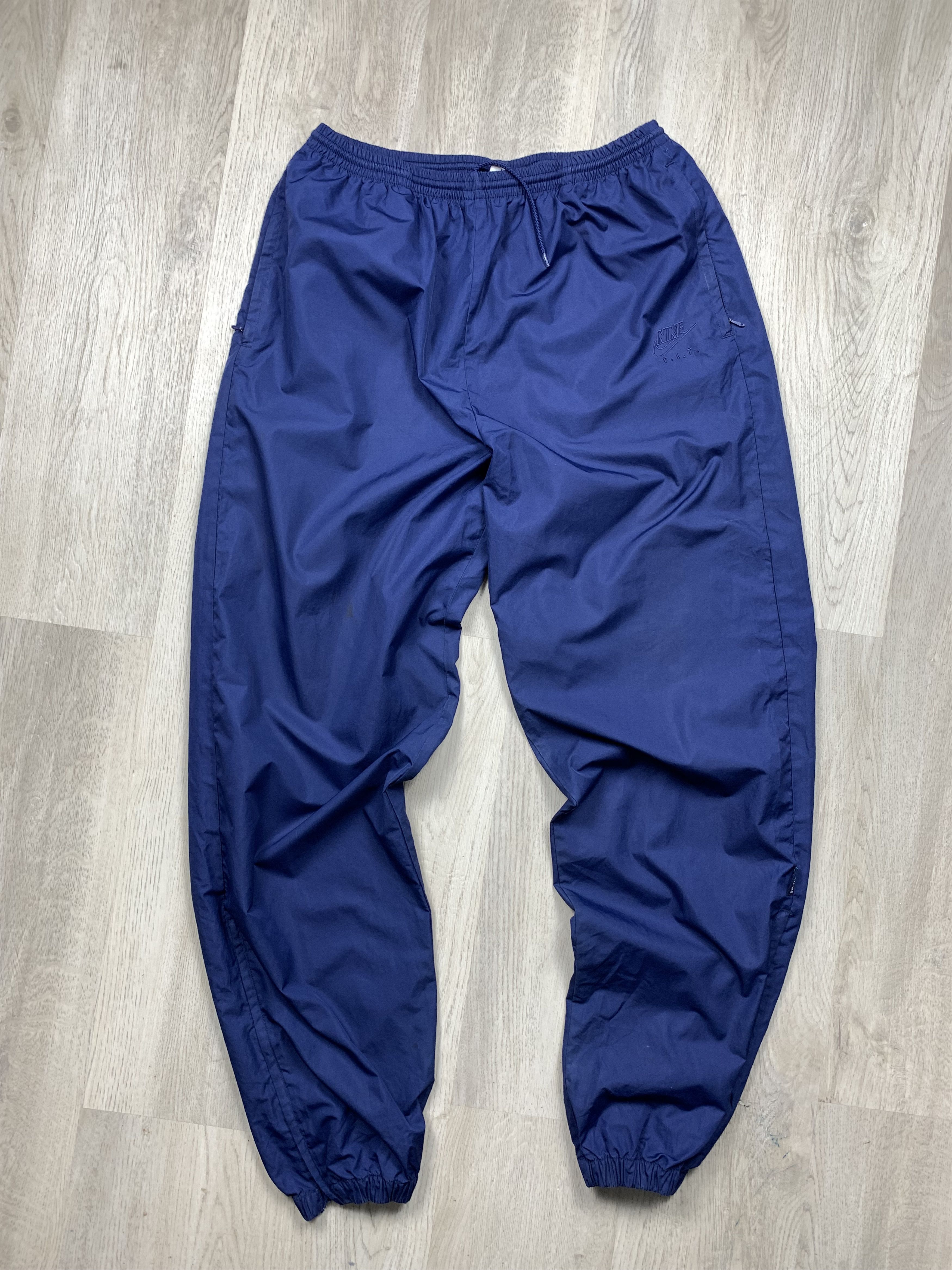 Nike Nike Vintage Mens Nylon Track Pants Y2K Drill style Size US 34 / EU 50 - 1 Thumbnail
